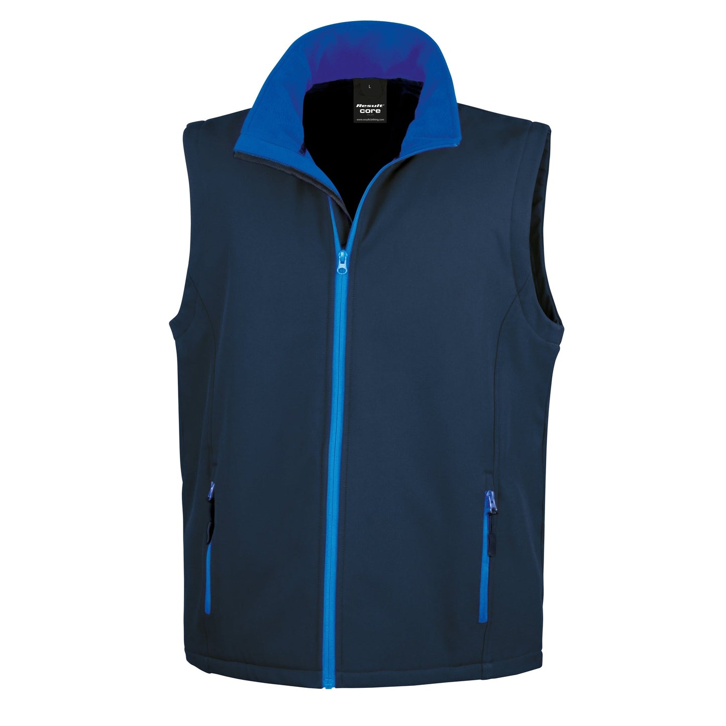 Result Core Softshell Bodywarmer Jacket Showerproof Breathable Windproof