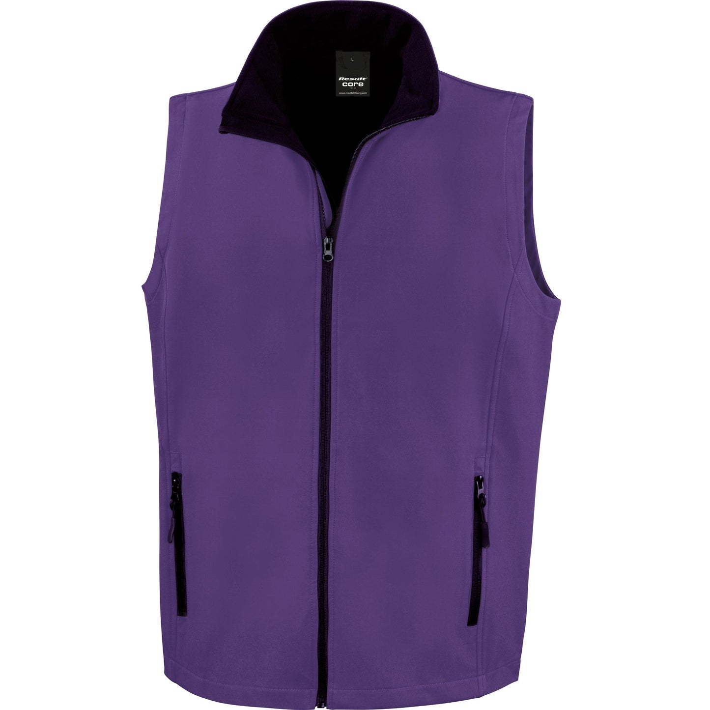 Result Core Softshell Bodywarmer Jacket Showerproof Breathable Windproof