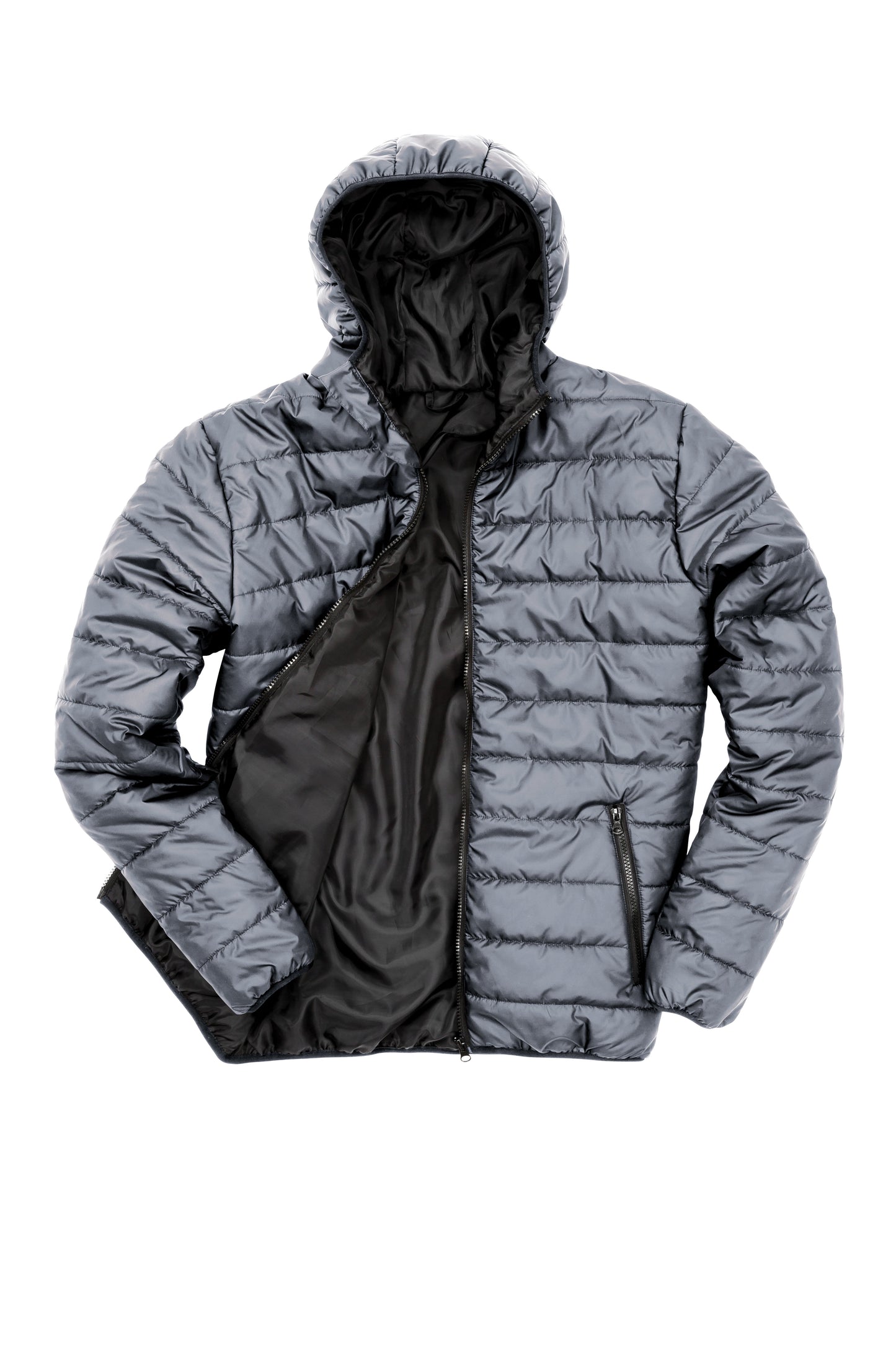 Result Core Soft Padded Jacket Showerproof Windproof Lightweight Integral Hood