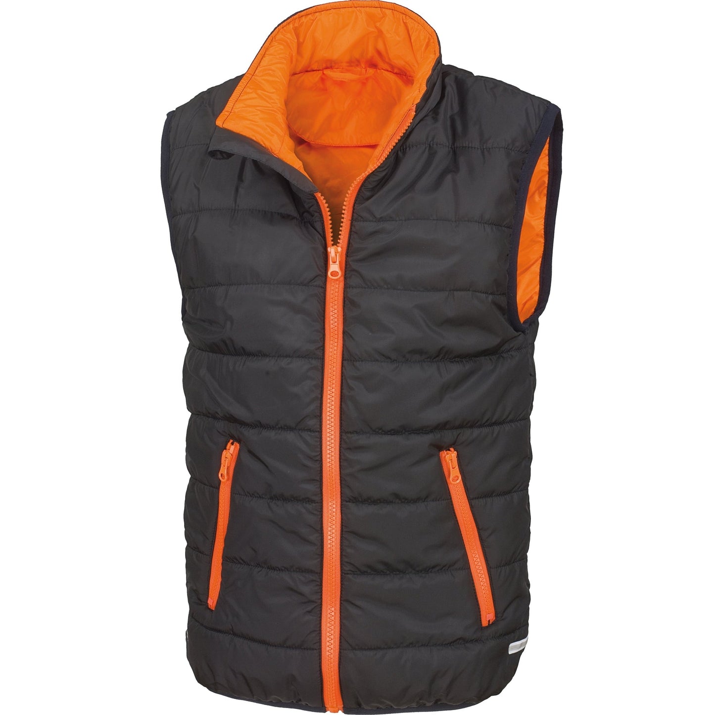 Result Core Junior Bodywarmer Gilet Padded Jacket Reflective Lightweight Warm