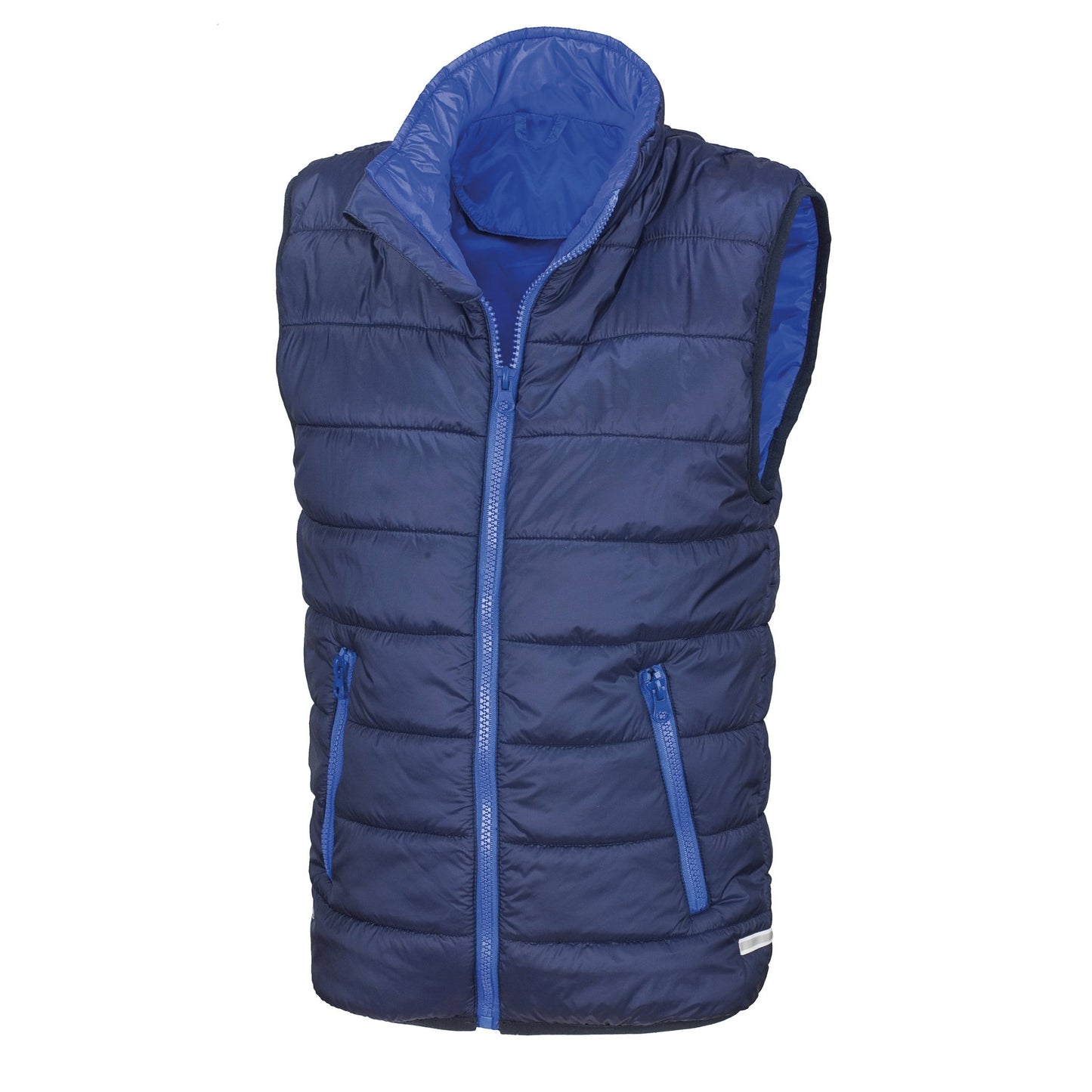 Result Core Junior Bodywarmer Gilet Padded Jacket Reflective Lightweight Warm