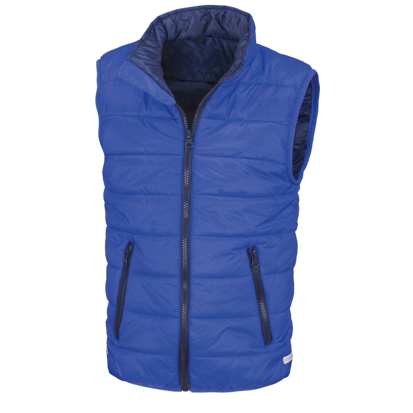 Result Core Junior Bodywarmer Gilet Padded Jacket Reflective Lightweight Warm