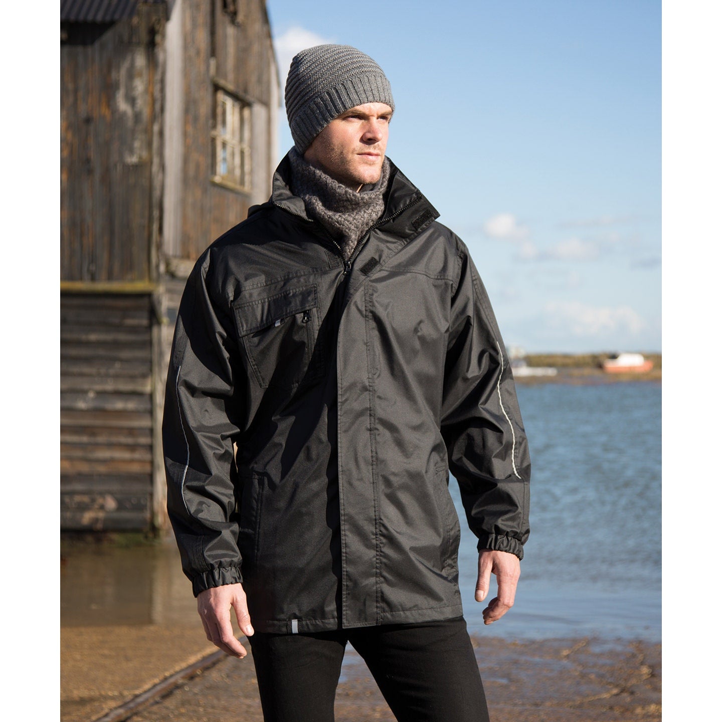 Result Core 3-in-1 Transit Jacket Waterproof Softshell Inner 7 Pockets