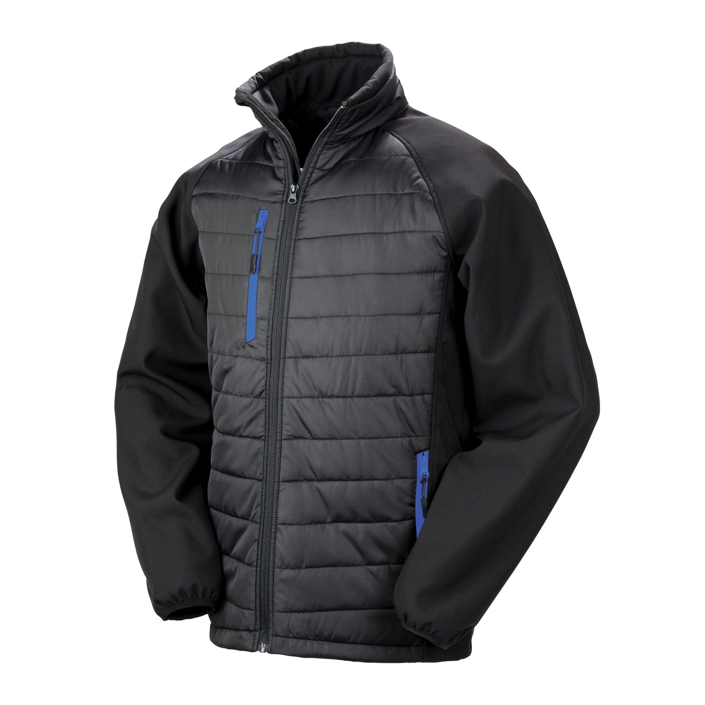 Result Recycled Compass Padded Softshell Jacket Showerproof Windproof Warm