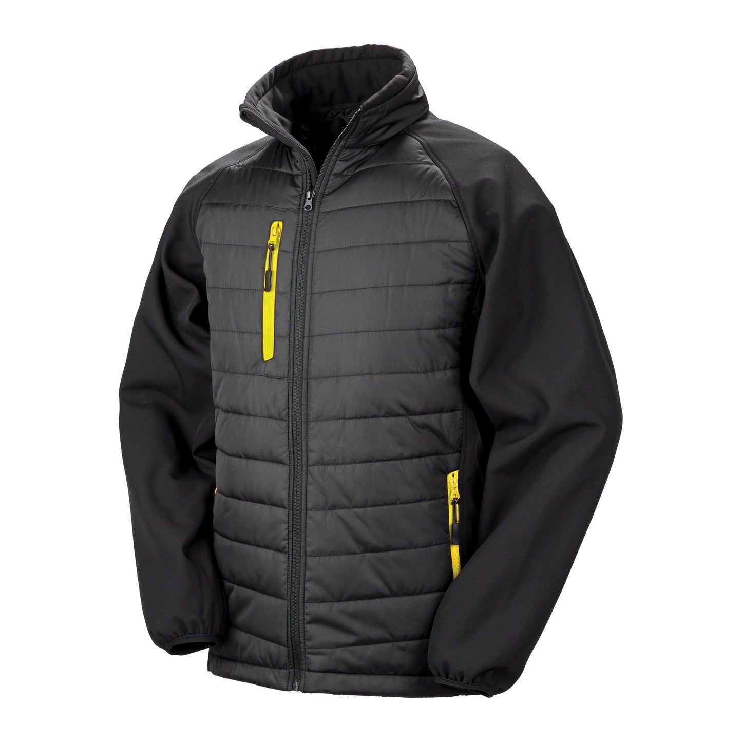 Result Recycled Compass Padded Softshell Jacket Showerproof Windproof Warm