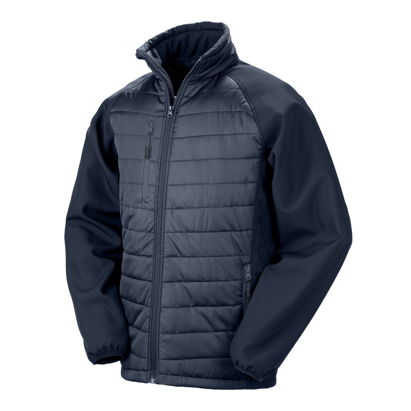 Result Recycled Compass Padded Softshell Jacket Showerproof Windproof Warm