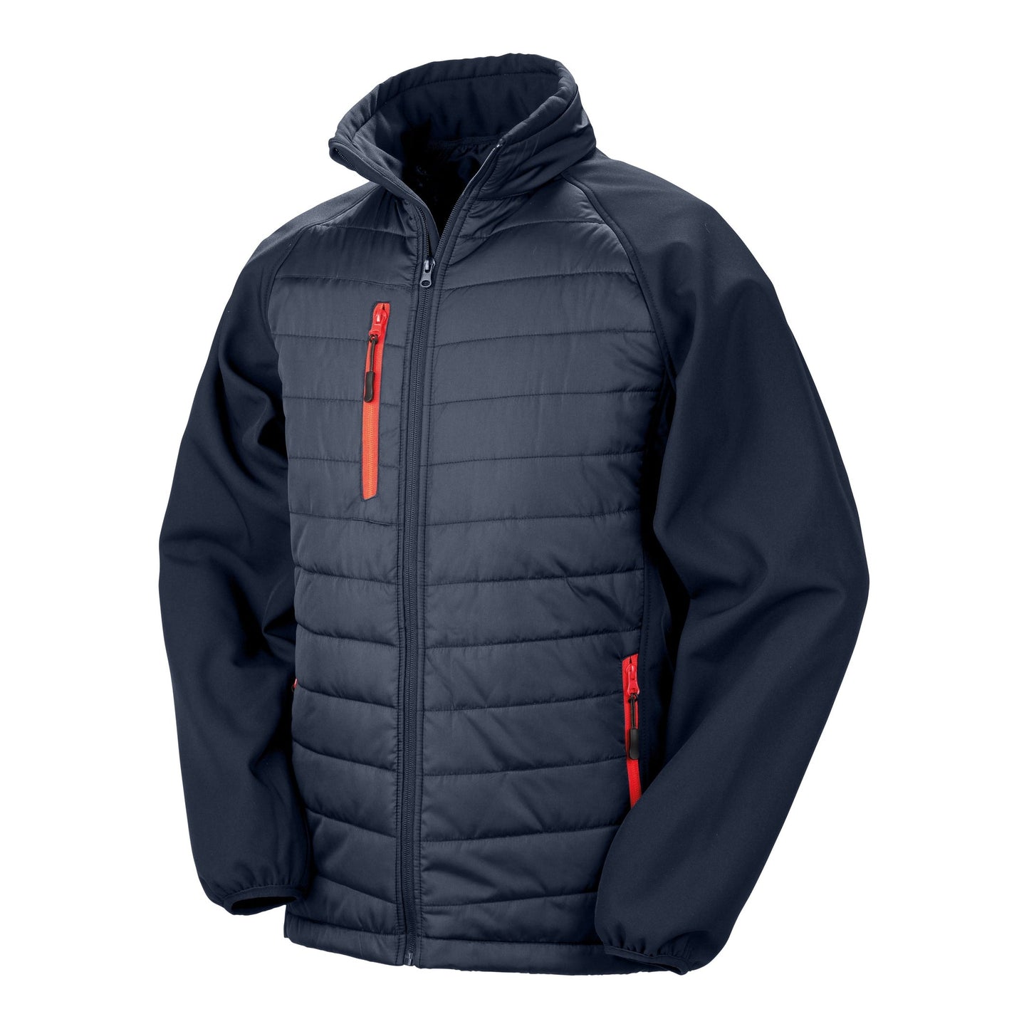 Result Recycled Compass Padded Softshell Jacket Showerproof Windproof Warm