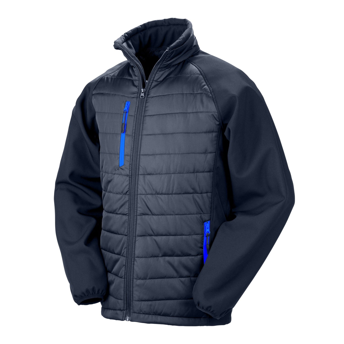 Result Recycled Compass Padded Softshell Jacket Showerproof Windproof Warm