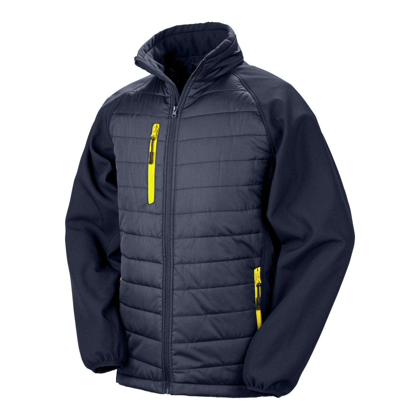Result Recycled Compass Padded Softshell Jacket Showerproof Windproof Warm