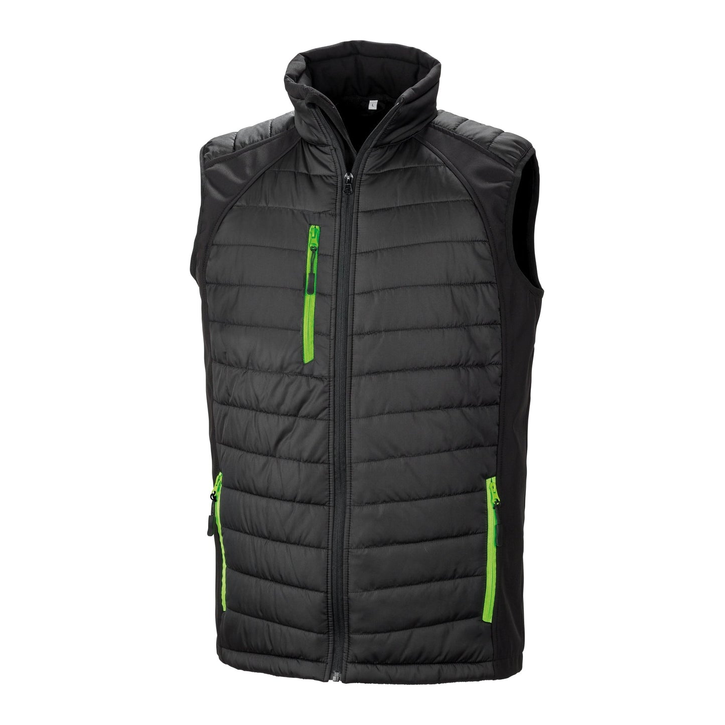Result Recycled Compass Padded Softshell Gilet Showerproof Lightweight Warm