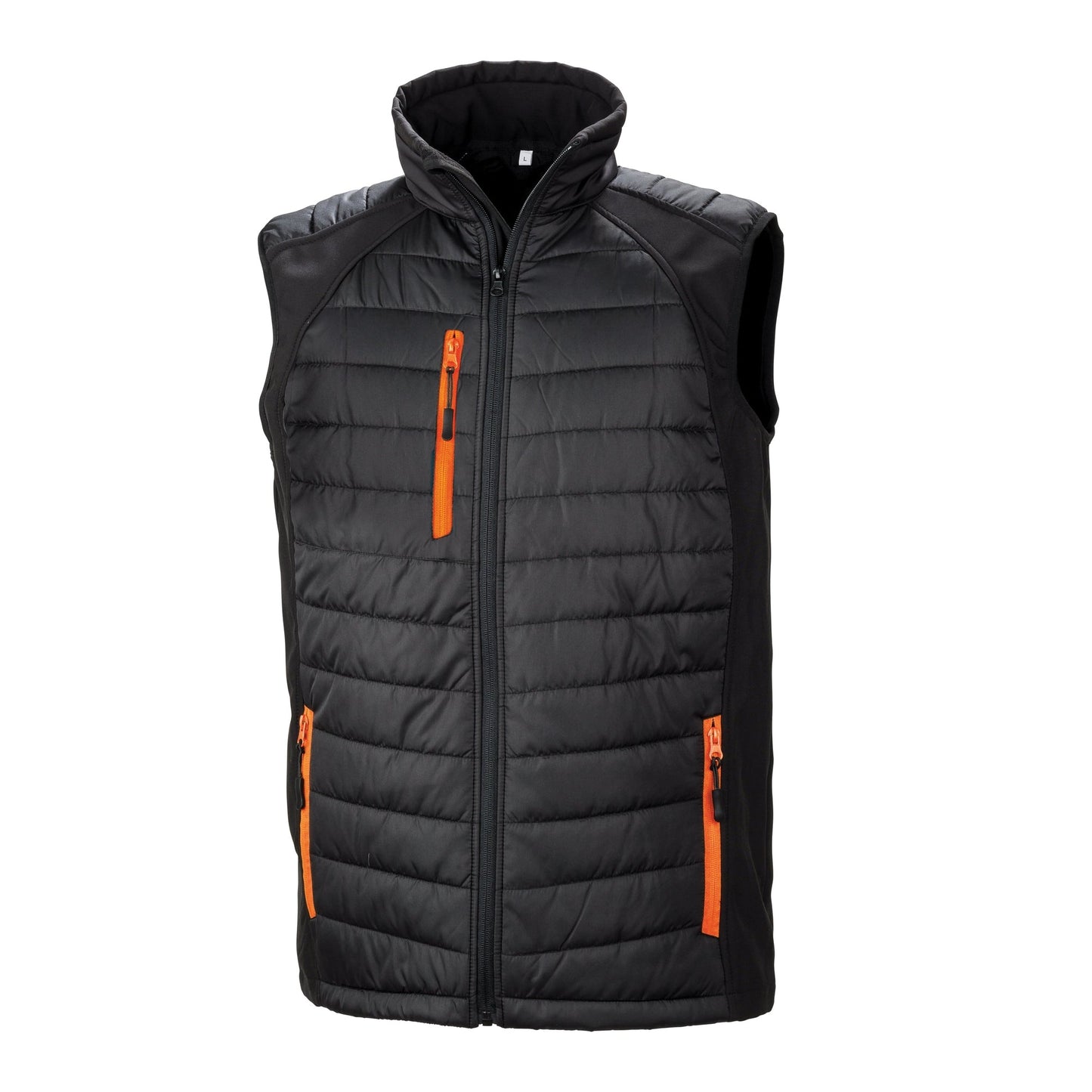 Result Recycled Compass Padded Softshell Gilet Showerproof Lightweight Warm