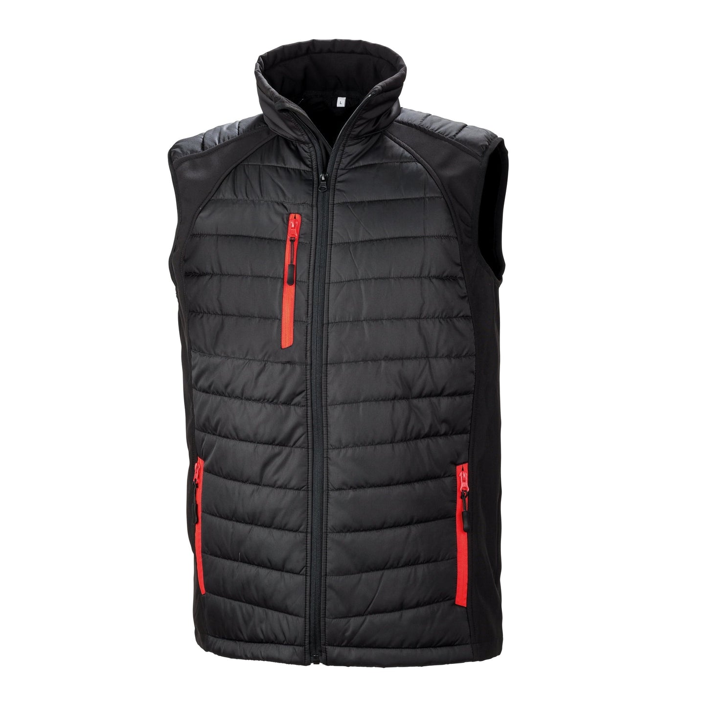 Result Recycled Compass Padded Softshell Gilet Showerproof Lightweight Warm