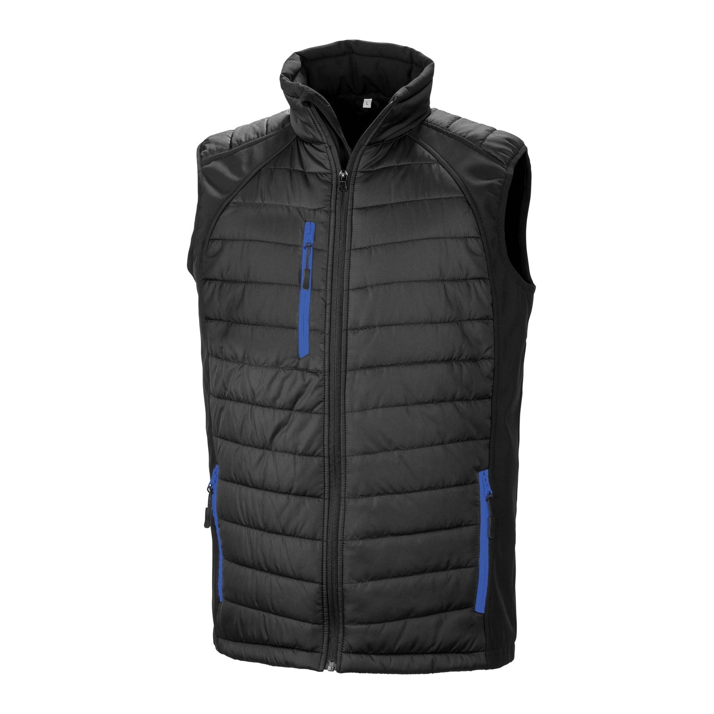 Result Recycled Compass Padded Softshell Gilet Showerproof Lightweight Warm