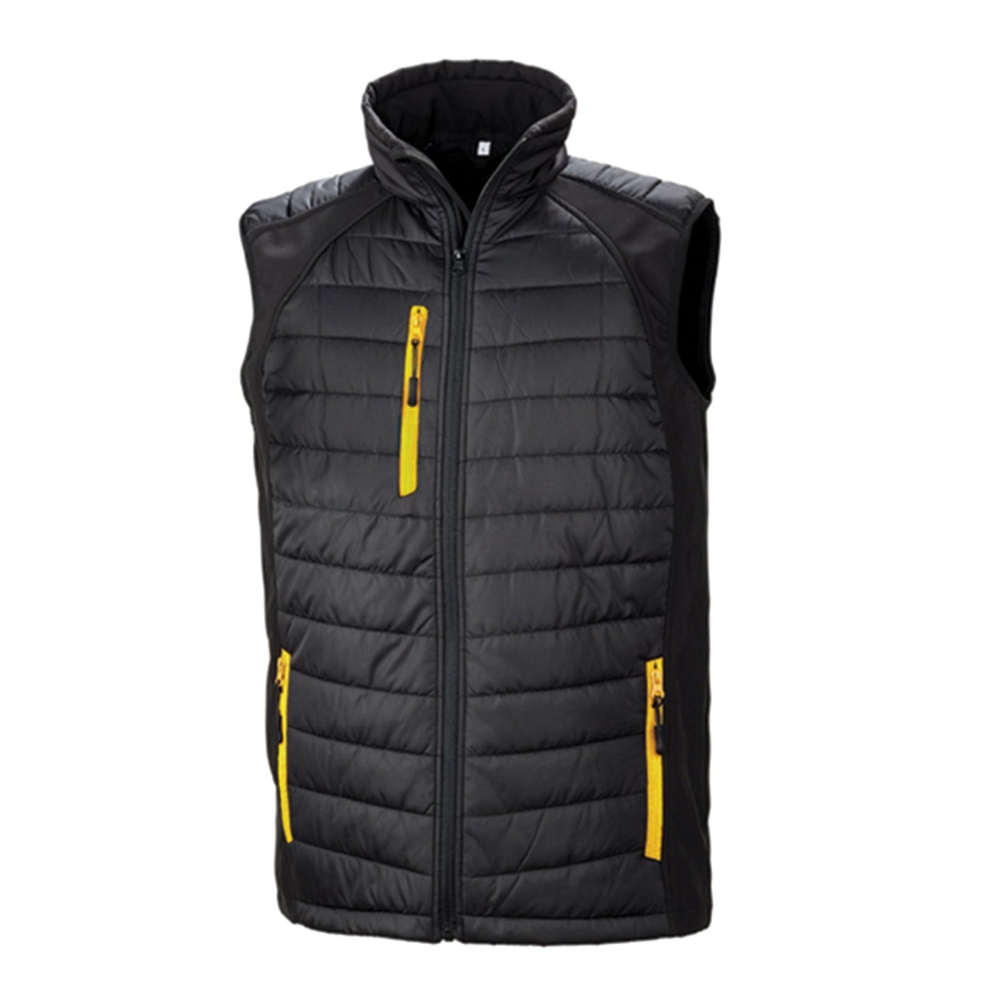 Result Recycled Compass Padded Softshell Gilet Showerproof Lightweight Warm