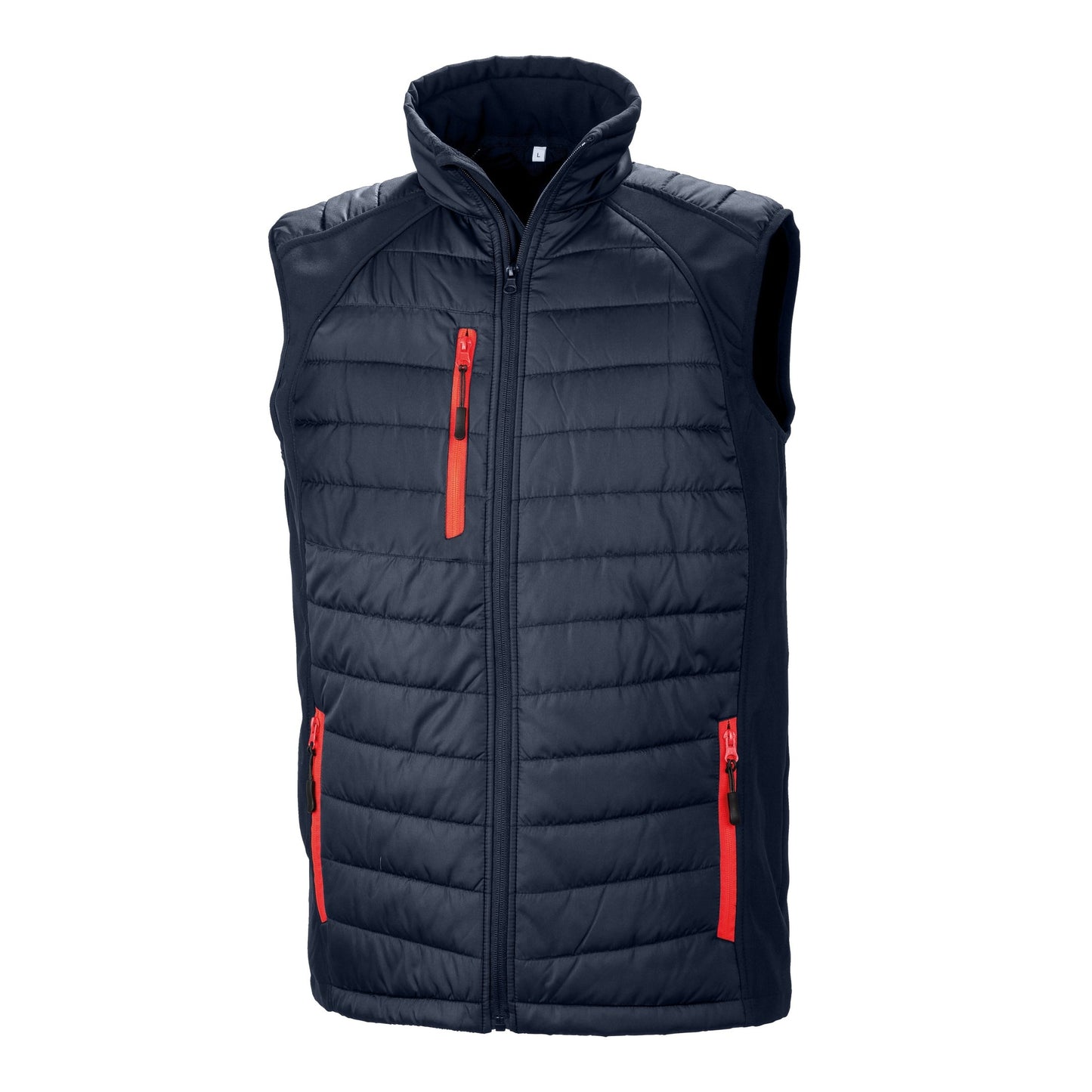 Result Recycled Compass Padded Softshell Gilet Showerproof Lightweight Warm