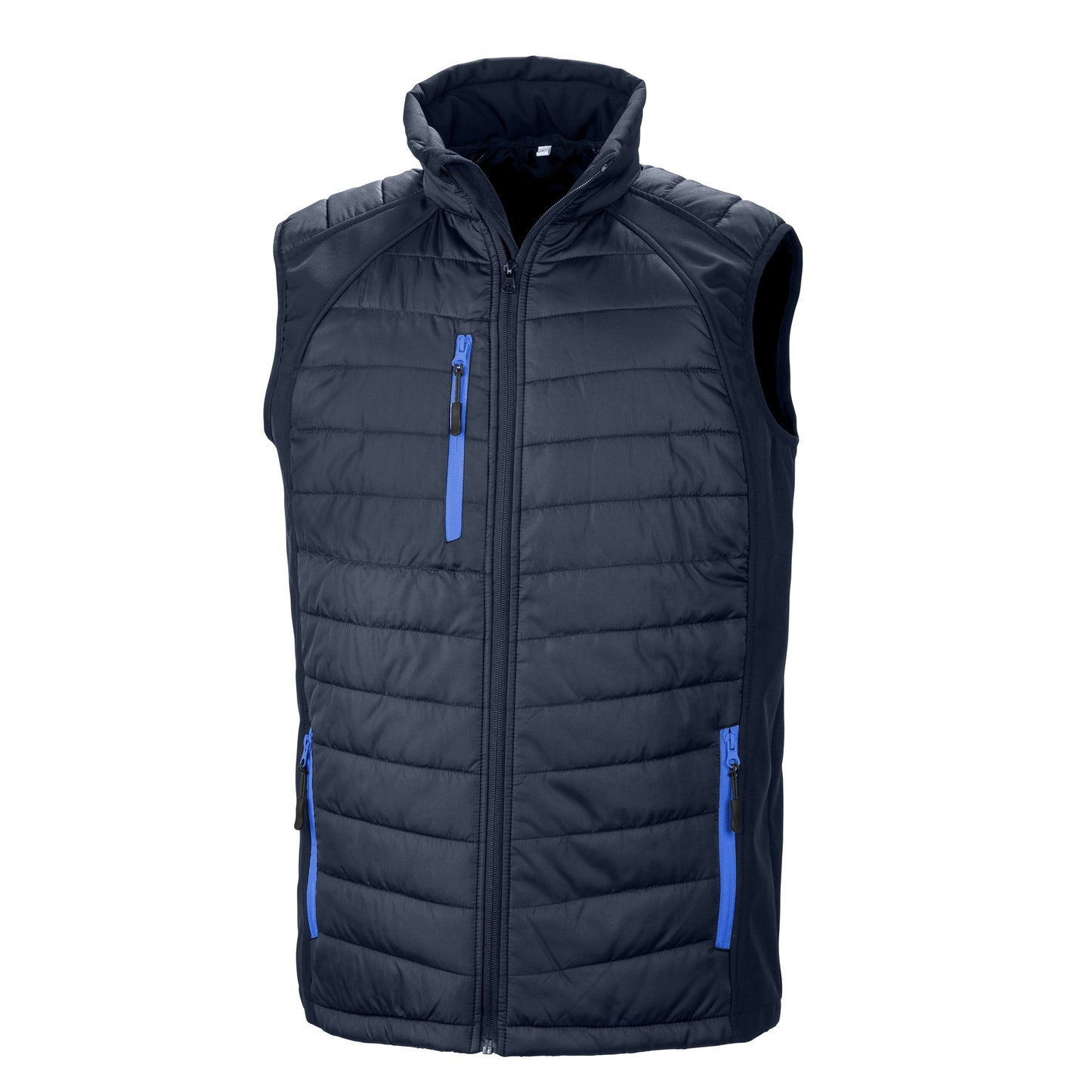 Result Recycled Compass Padded Softshell Gilet Showerproof Lightweight Warm