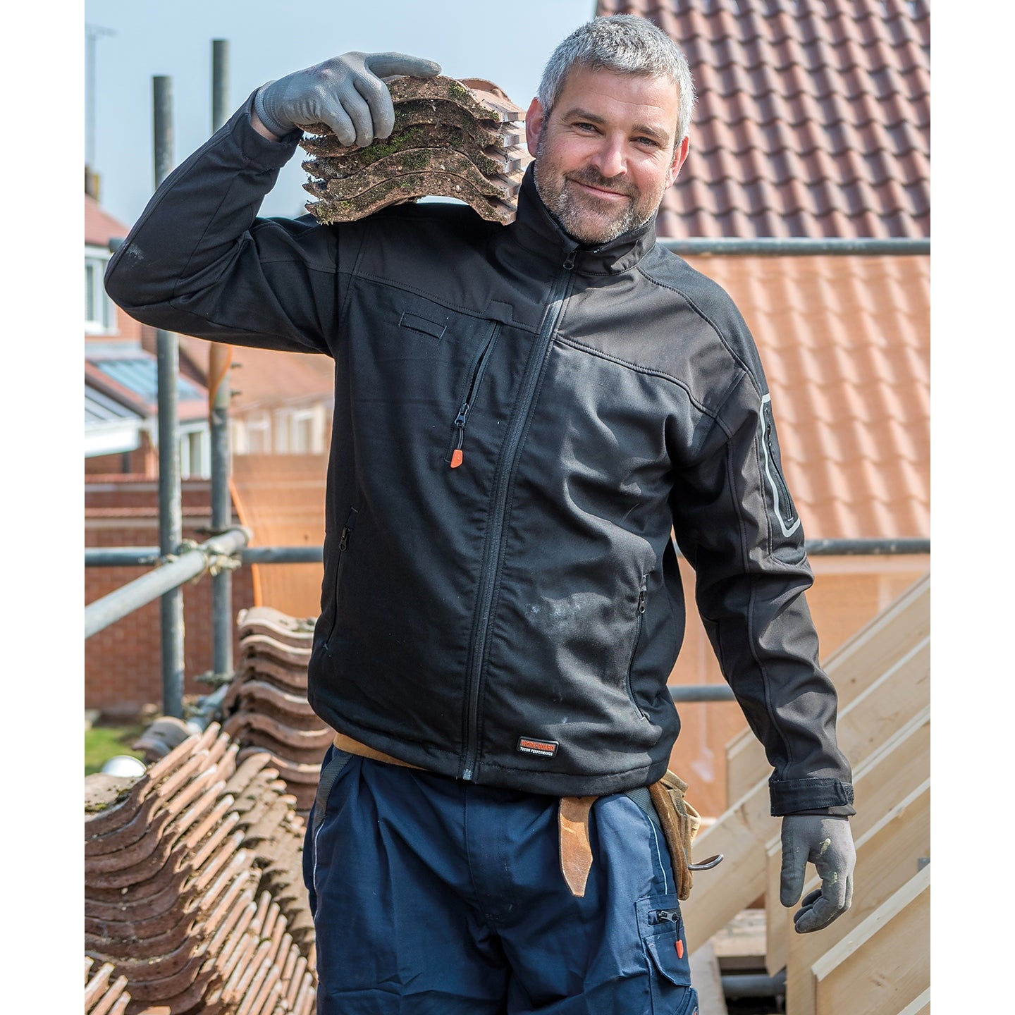 Result Workguard Sabre Stretch Jacket Waterproof Windproof Utility Pockets