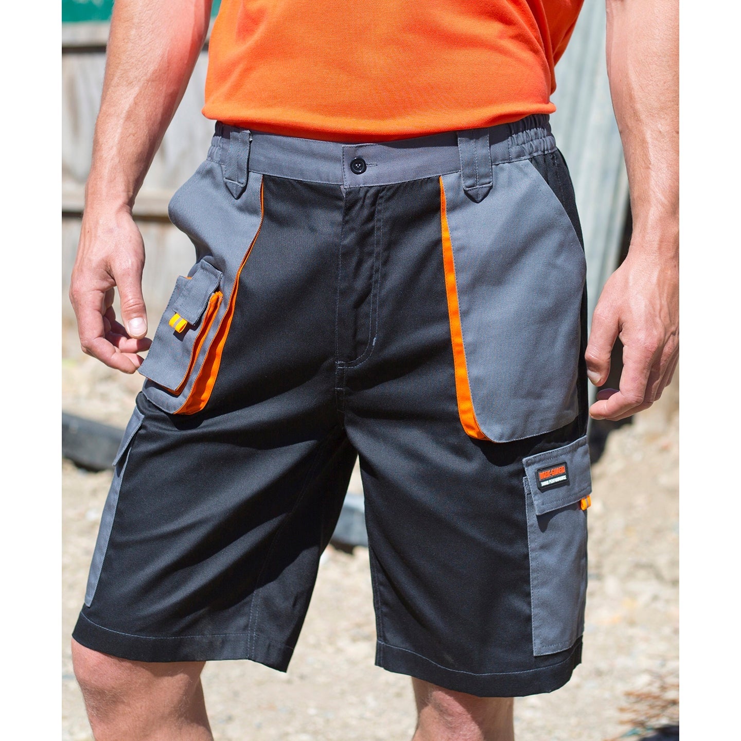 Result Workguard Lite Shorts Water Repellent Breathable Cargo Unisex XS-4XL