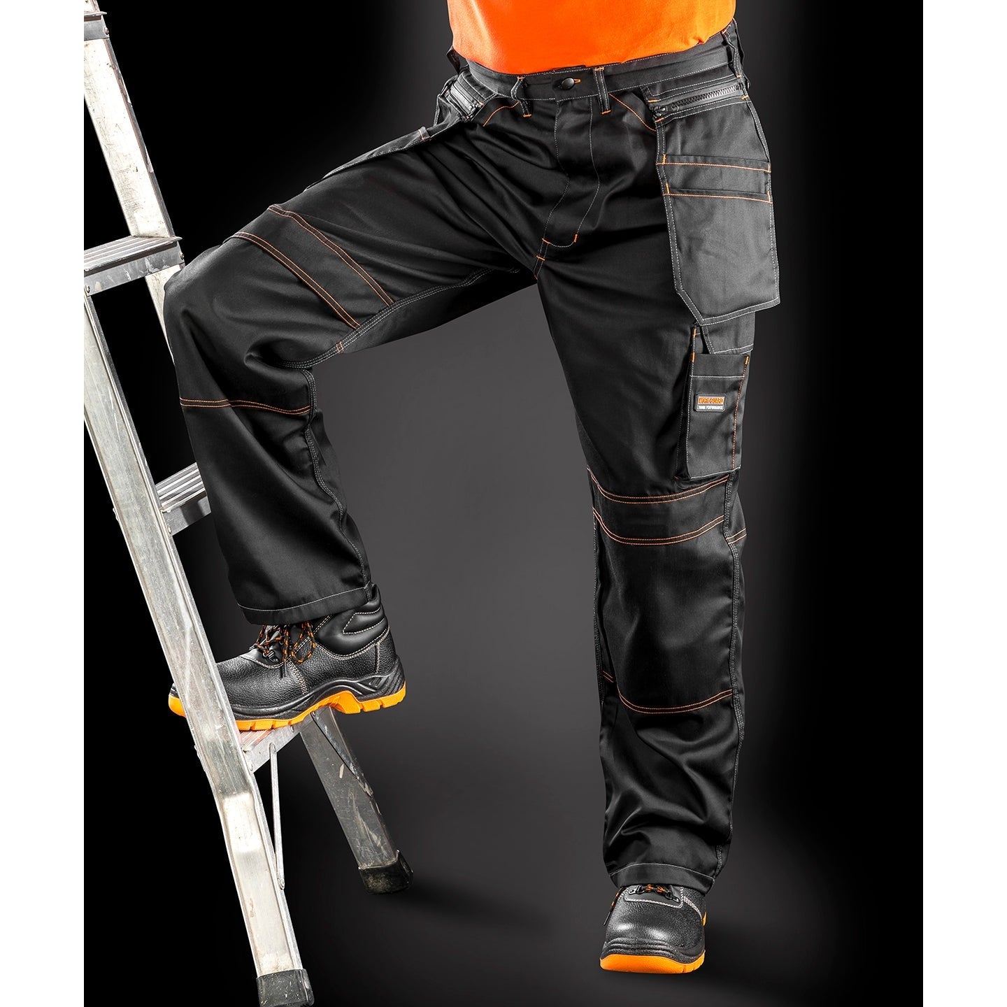 Result Workguard Lite X-Over Holster Trousers Water-Resistant Black Jeans