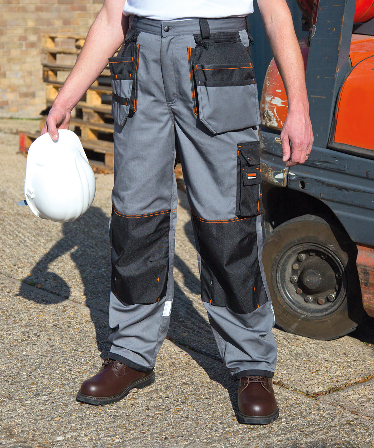 Result Workguard X-Over Holster Trousers with Cordura Knee Panels and Pockets
