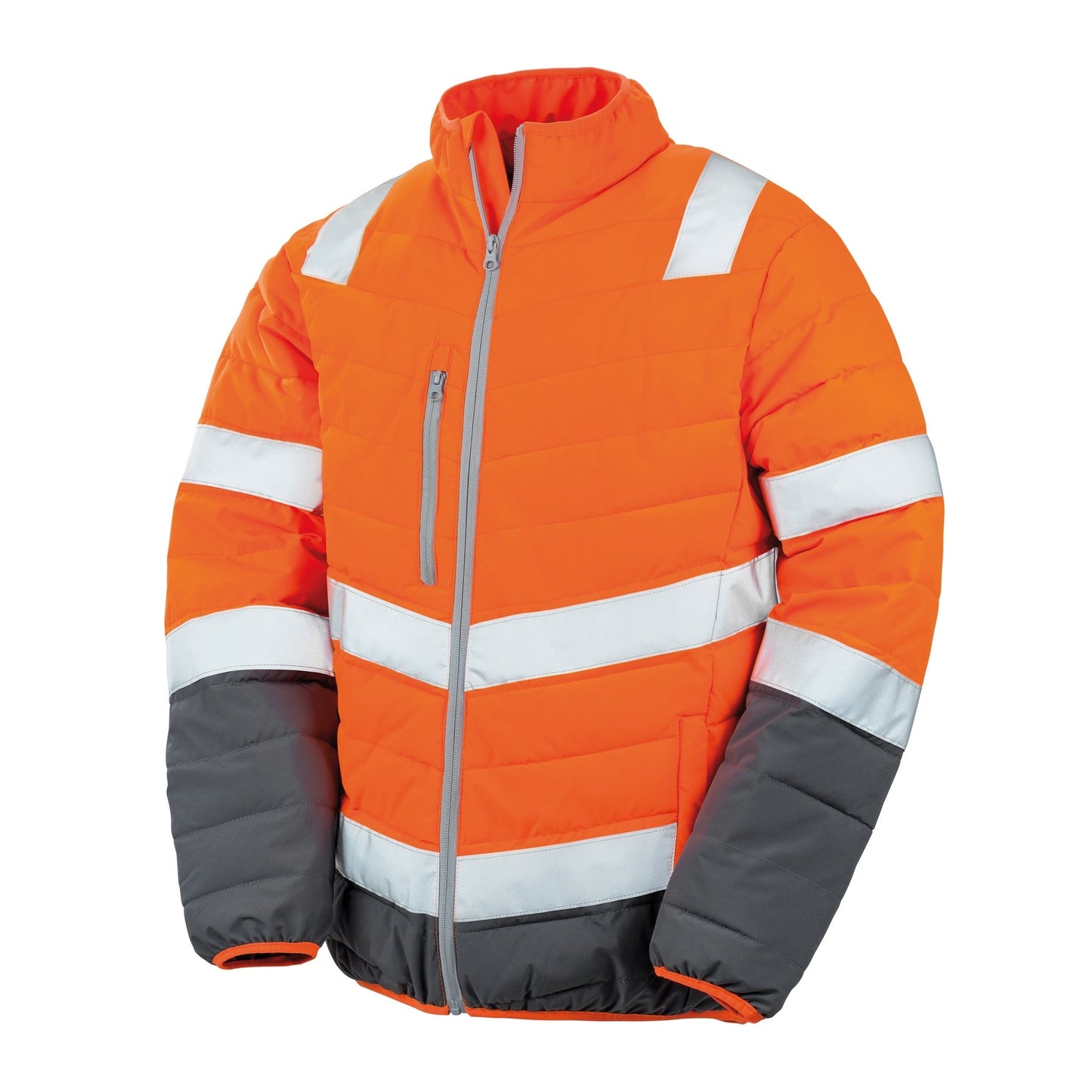 Result Safeguard Soft Padded Safety Jacket High Visibility Lightweight Comfort