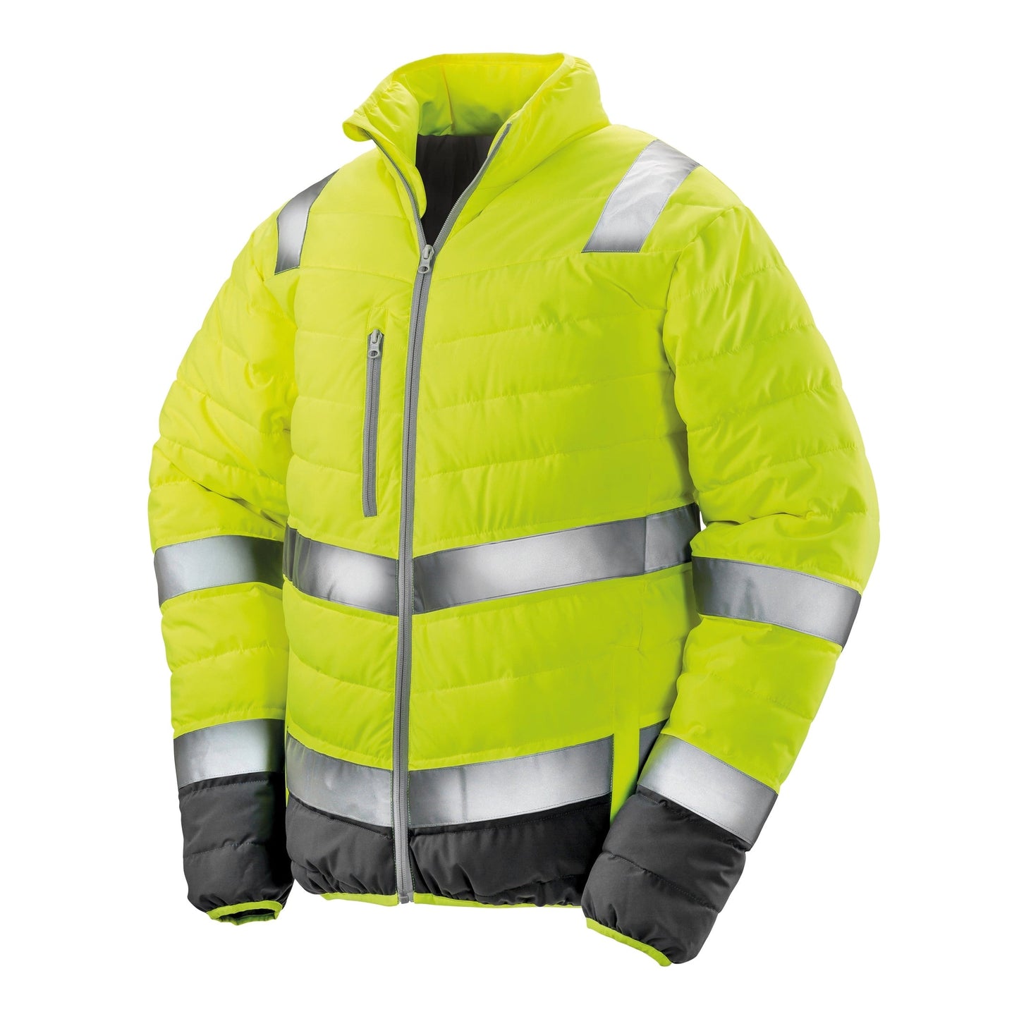 Result Safeguard Soft Padded Safety Jacket High Visibility Lightweight Comfort