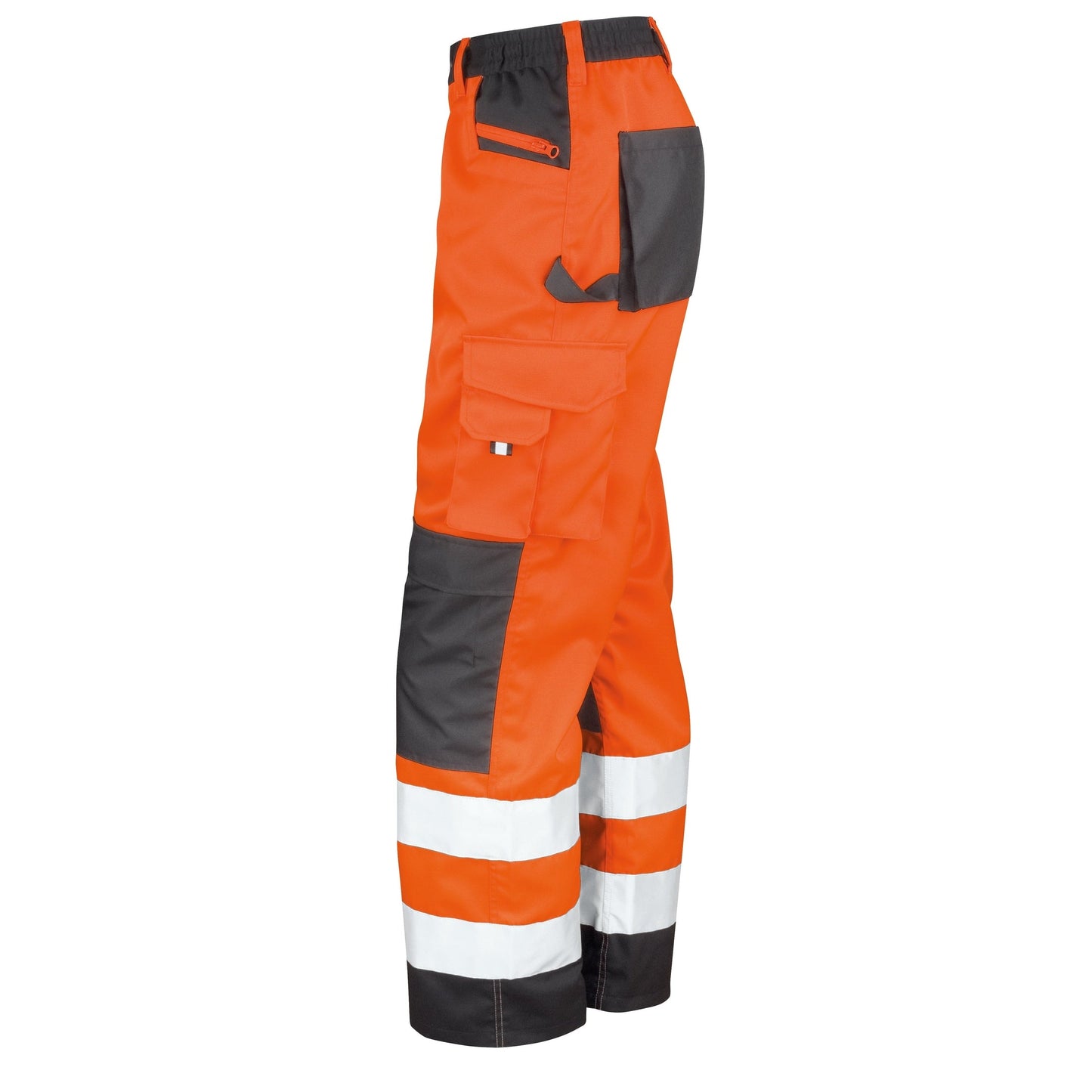 Result Safeguard Safety Cargo Trousers EN20471 Class 2 Hi-Vis Multiple Pockets