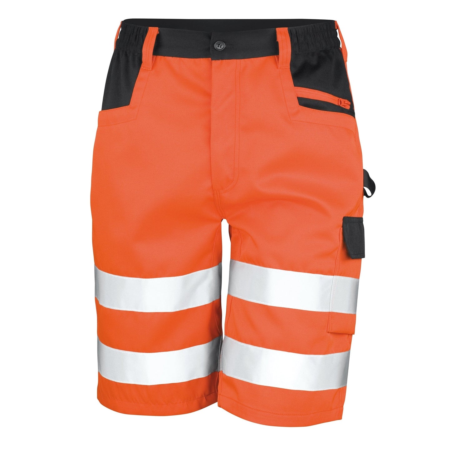 Result Safeguard Safety Cargo Shorts EN20471 Class 1 Reflective Pockets