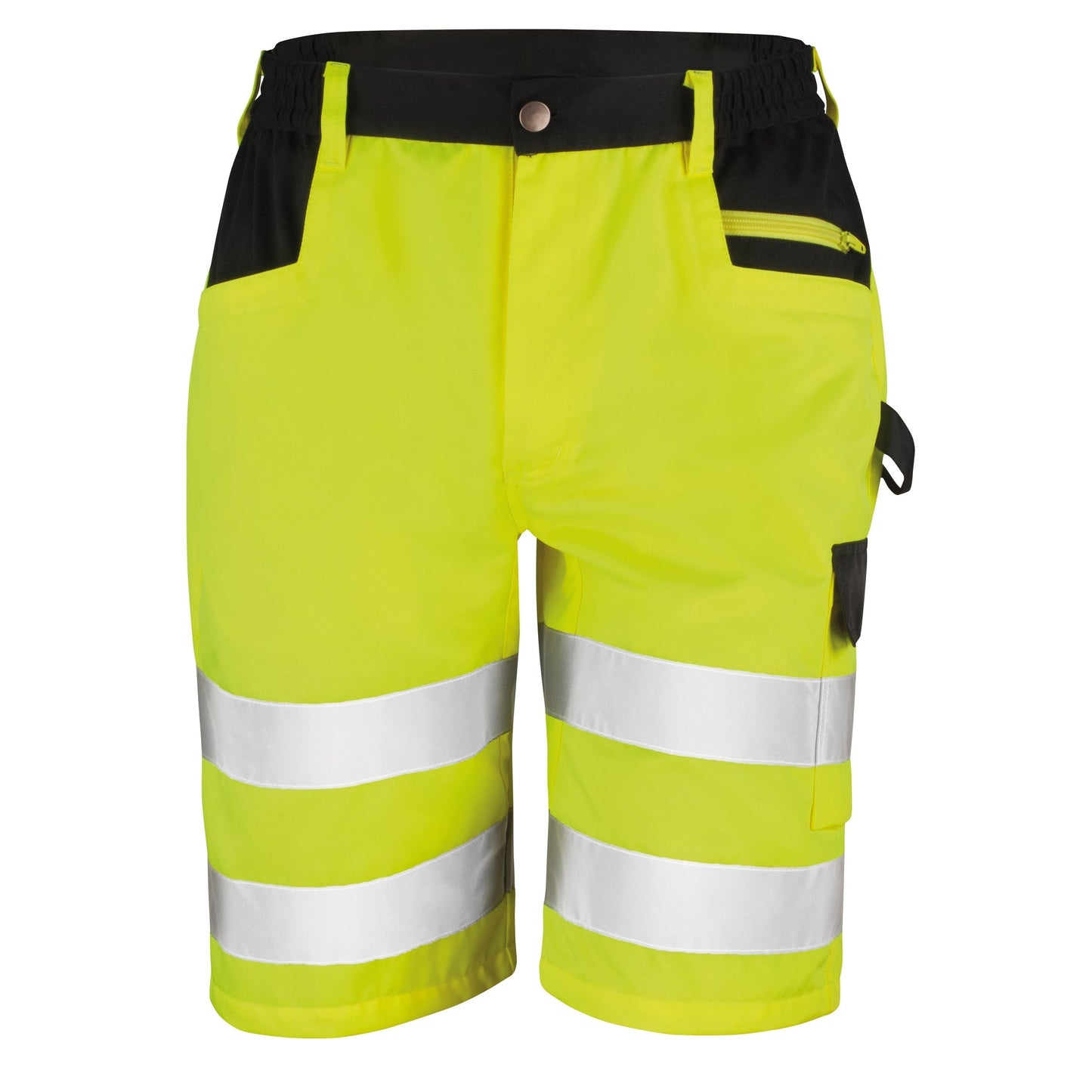 Result Safeguard Safety Cargo Shorts EN20471 Class 1 Reflective Pockets