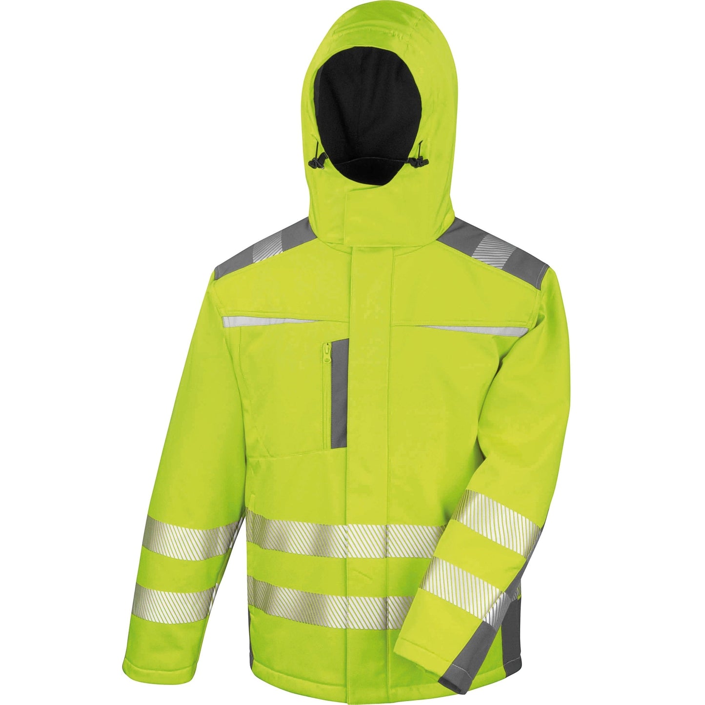 Result Safeguard Dynamic Softshell Coat EN ISO 20471 Class 2 Water-Repellent