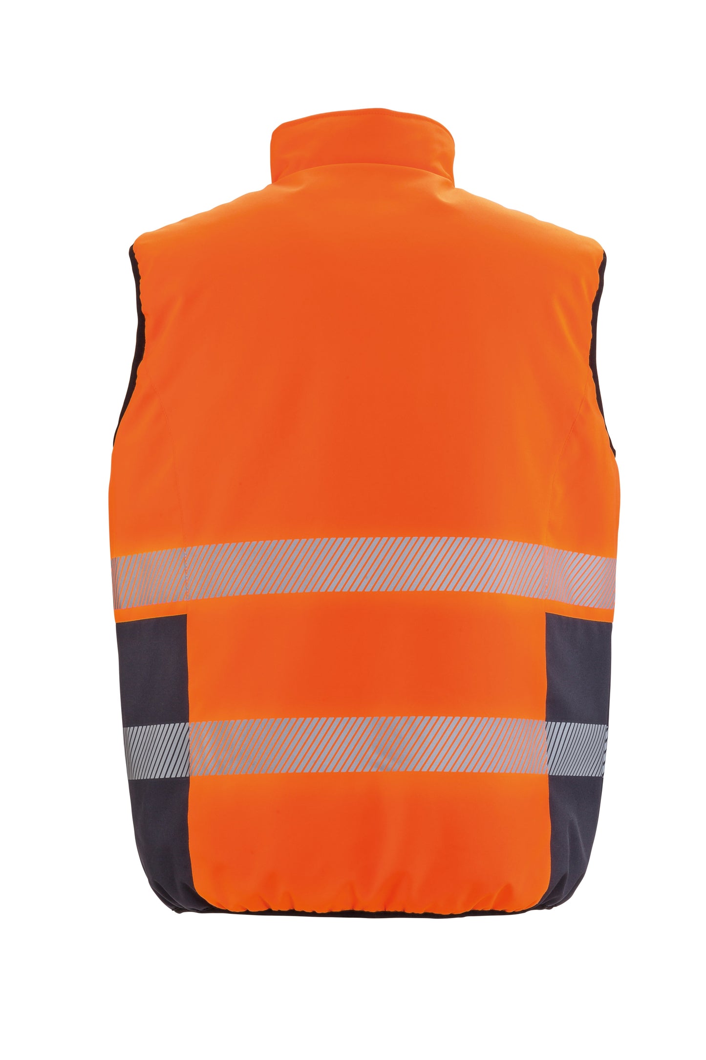 Result Safeguard Reversible Soft Padded Gilet High Visibility Lightweight Warm