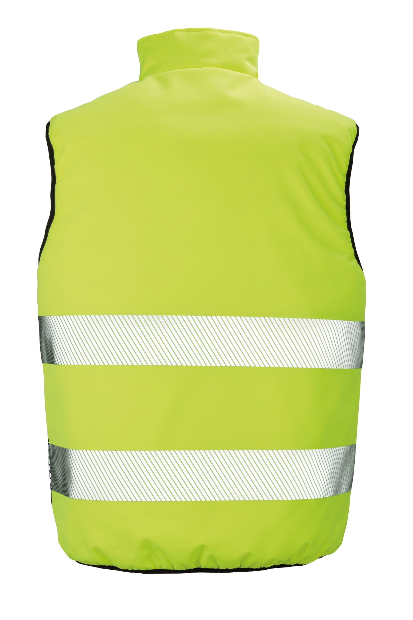 Result Safeguard Reversible Soft Padded Gilet High Visibility Lightweight Warm