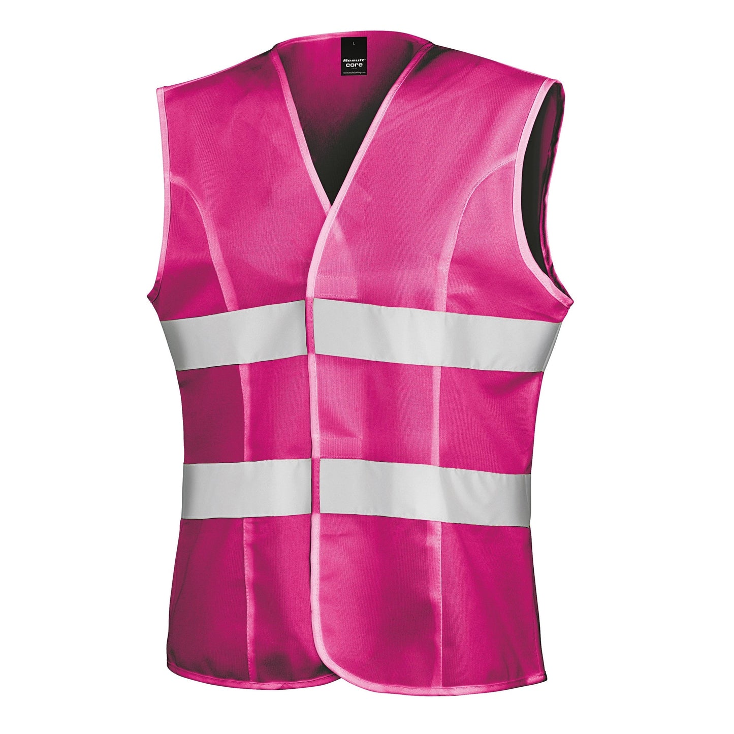 Result Core Women's High-Viz Safety Tabard Vest +Fitted Waist & Reflective Bands