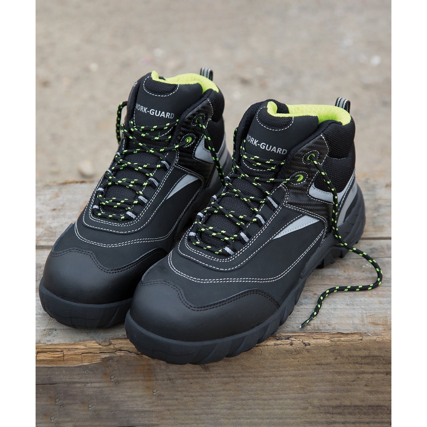 Result Workguard Blackwatch S3 Safety Boots Water Resistant Breathable Black