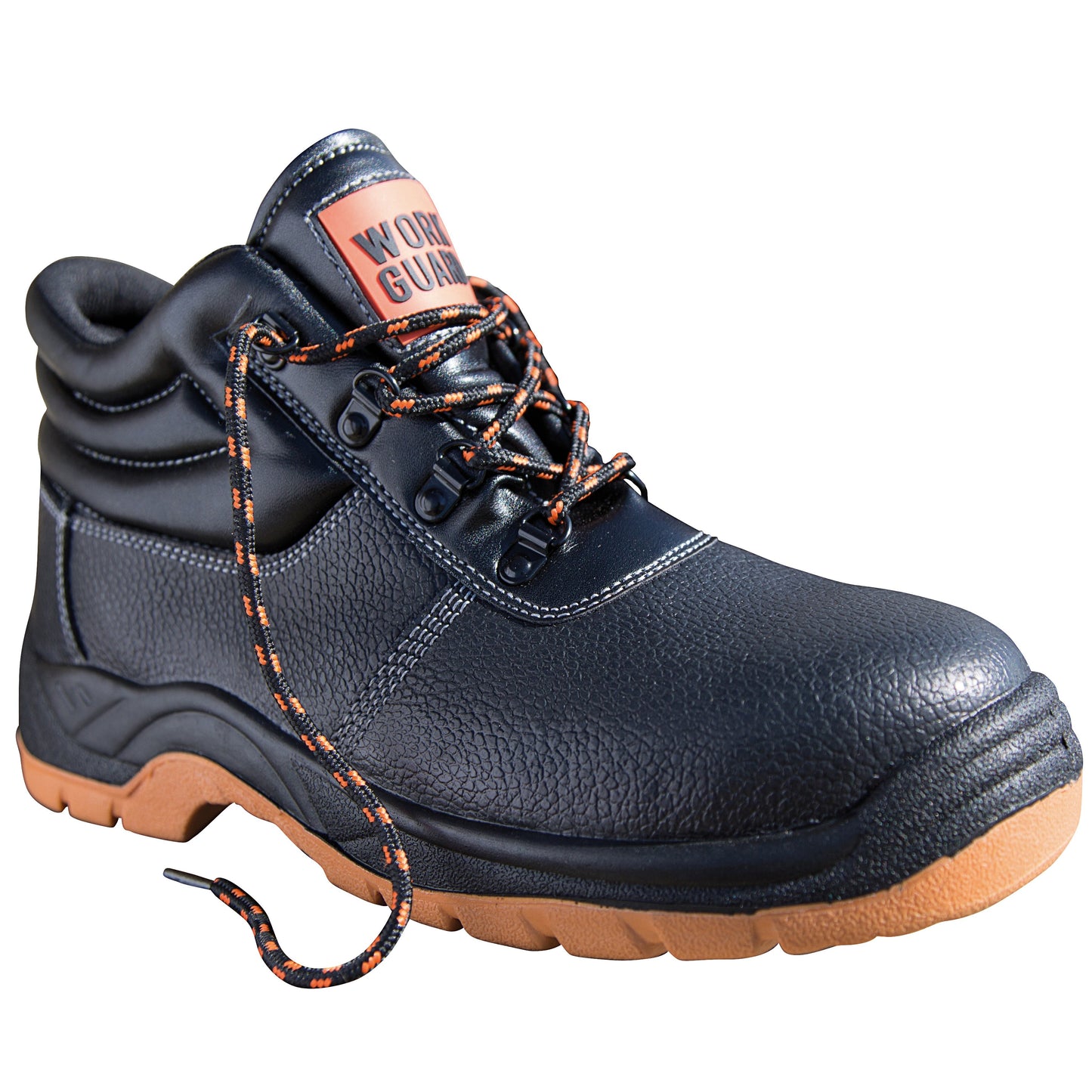 Result Workguard Defence Safety Boots S1P Steel Toe Black Leather Chukka