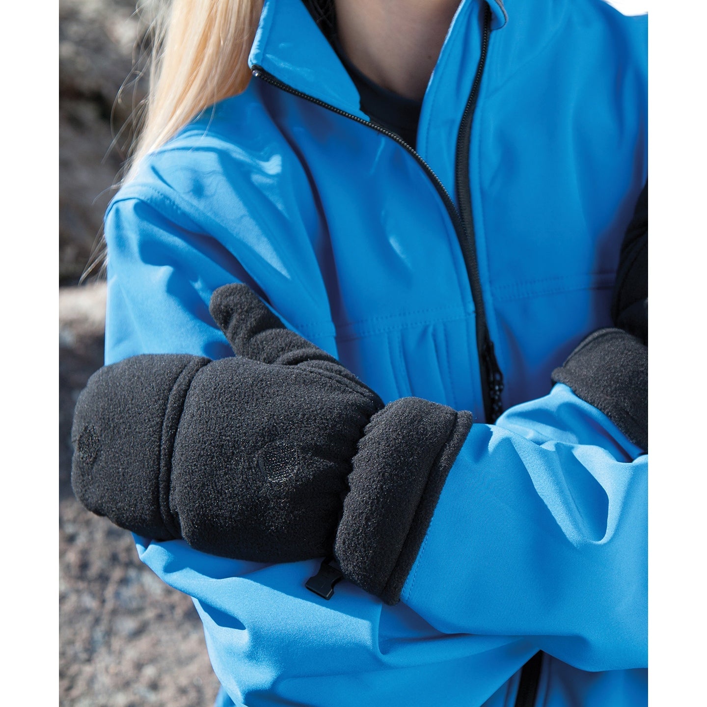 Result Winter Essentials Palmgrip Glove-Mitt Super Warm Fingerless Gloves