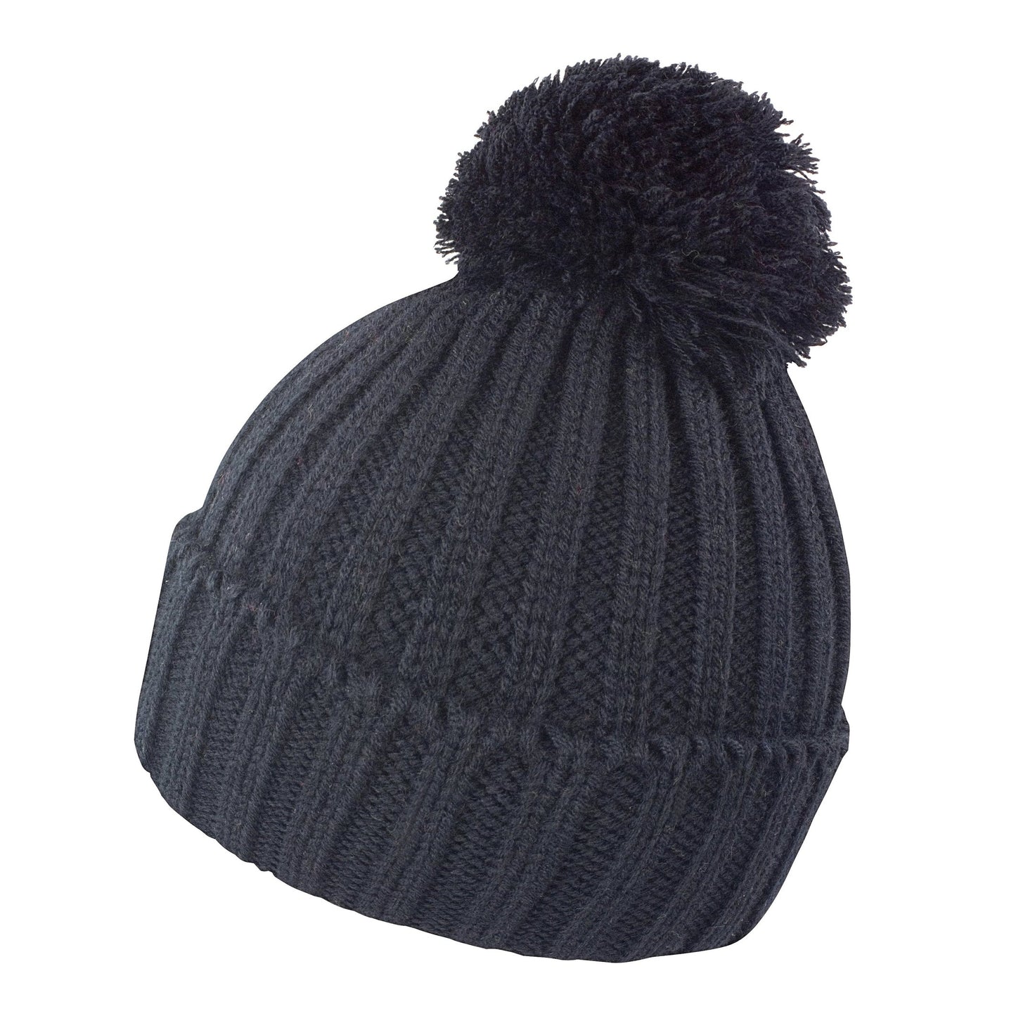 Result HDI Quest Knitted Hat Winter Essentials Pom-Pom Chunky Knit Warmth