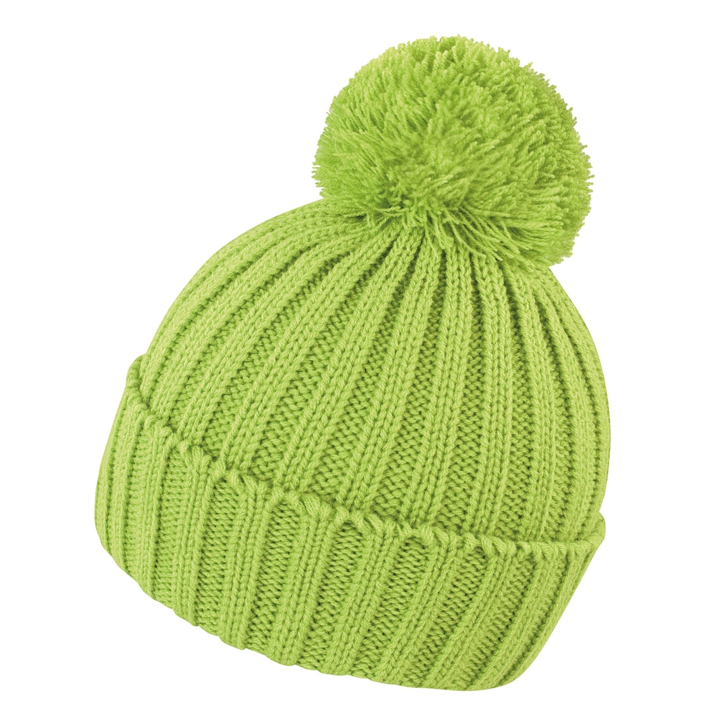 Result HDI Quest Knitted Hat Winter Essentials Pom-Pom Chunky Knit Warmth