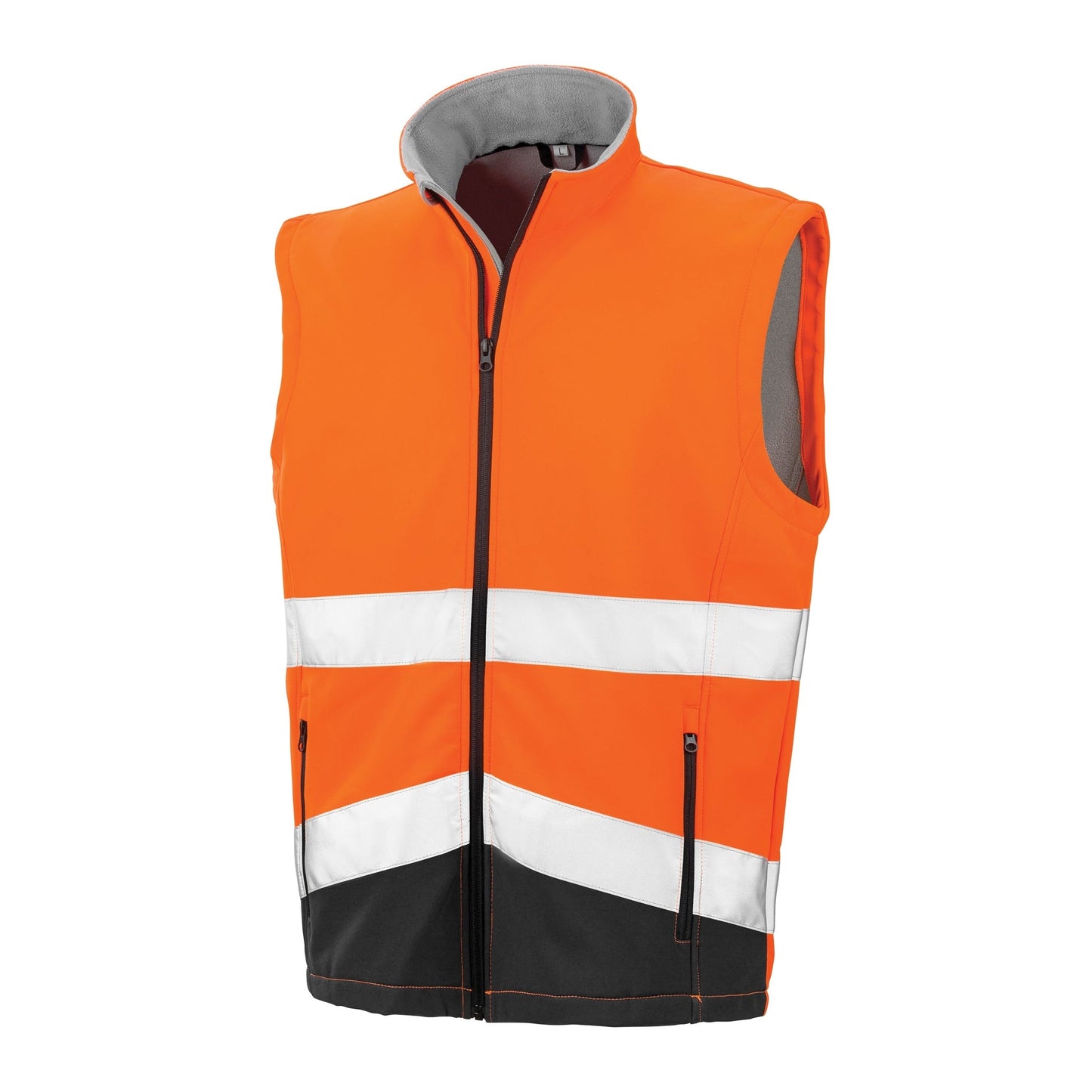 Result Safeguard High Visibility Softshell Gilet EN ISO 20471 Class 2
