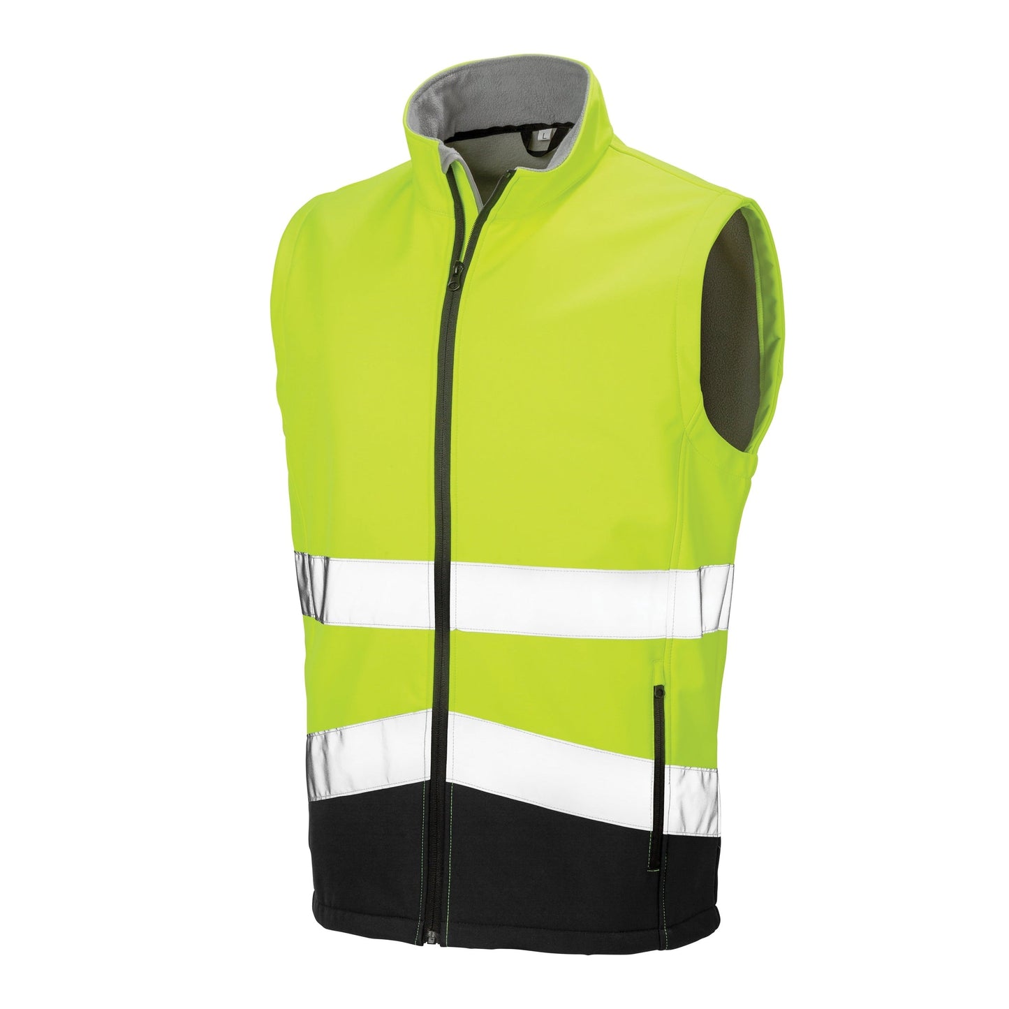 Result Safeguard High Visibility Softshell Gilet EN ISO 20471 Class 2