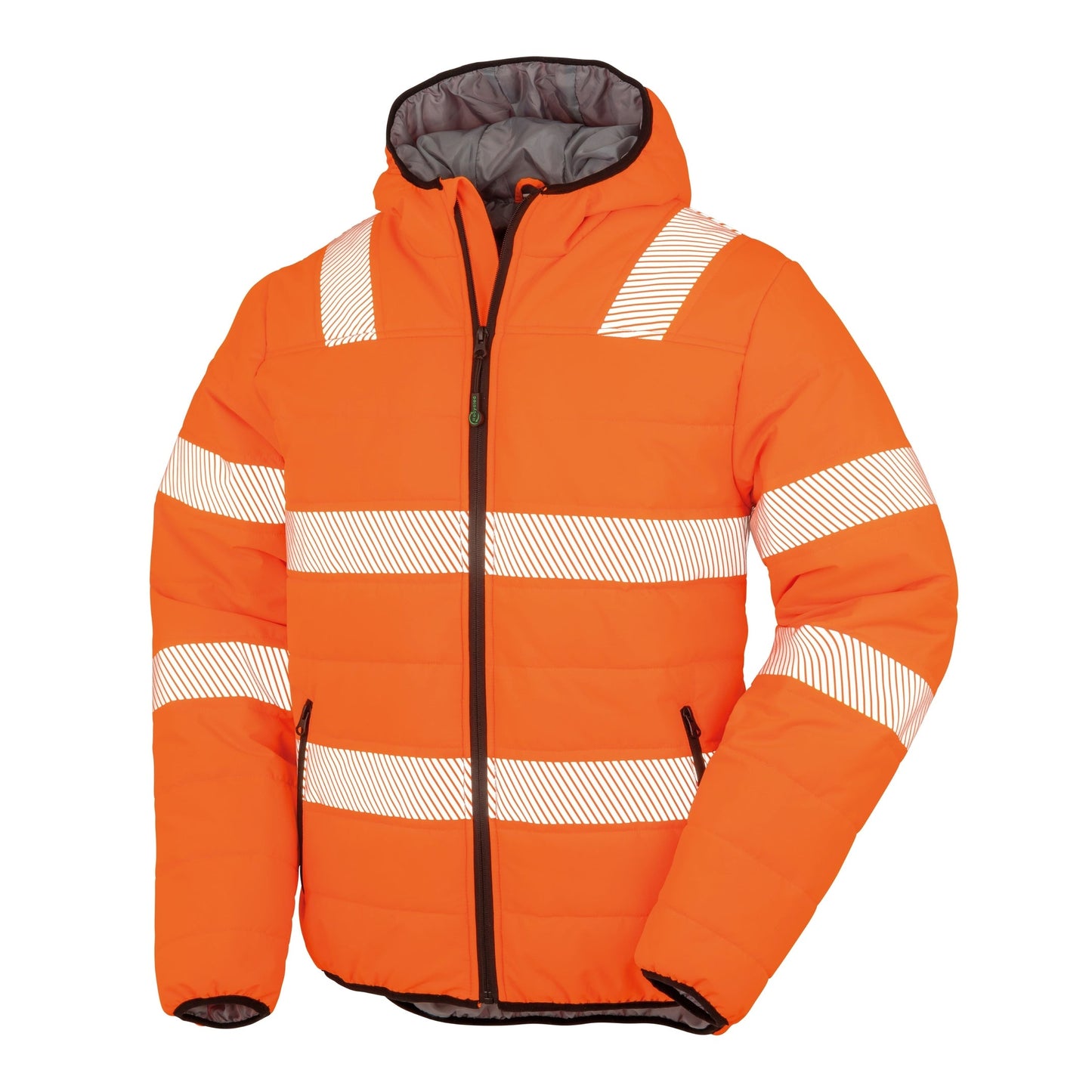 Result Recycled Ripstop Padded Safety Jacket EN ISO 20471 Water-Repellent