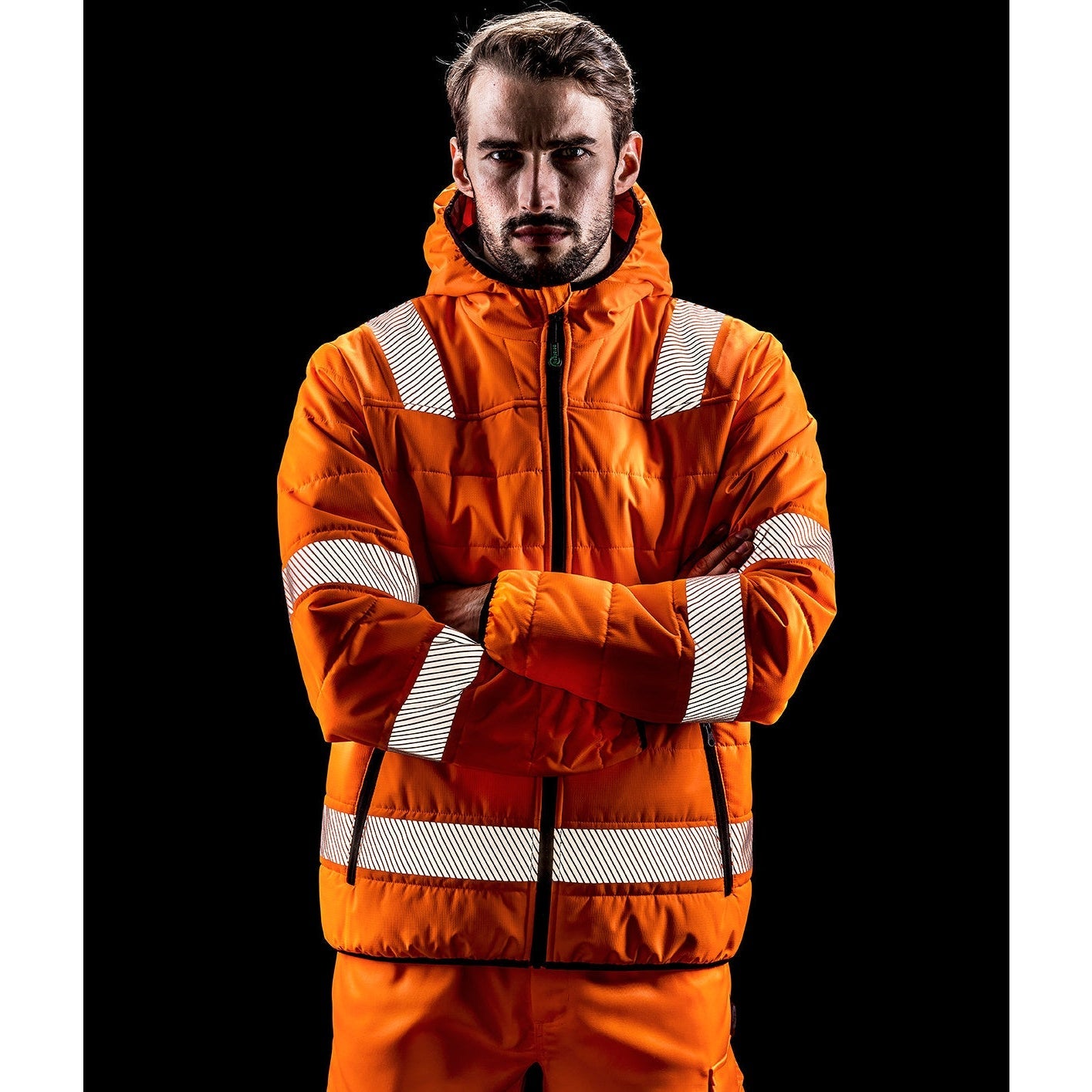 Result Recycled Ripstop Padded Safety Jacket EN ISO 20471 Water-Repellent