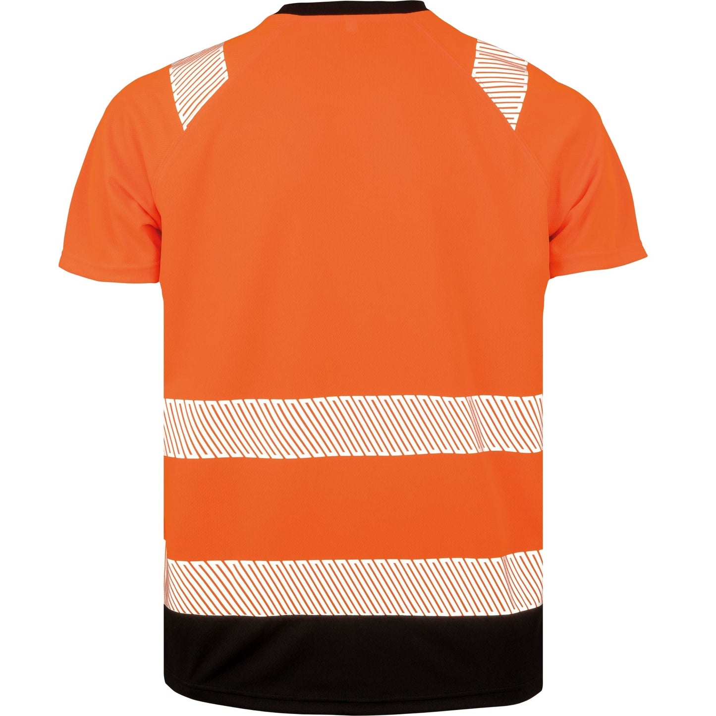 Result Recycled Safety T-Shirt EN ISO 20471 Class 2 Breathable Eco-Friendly