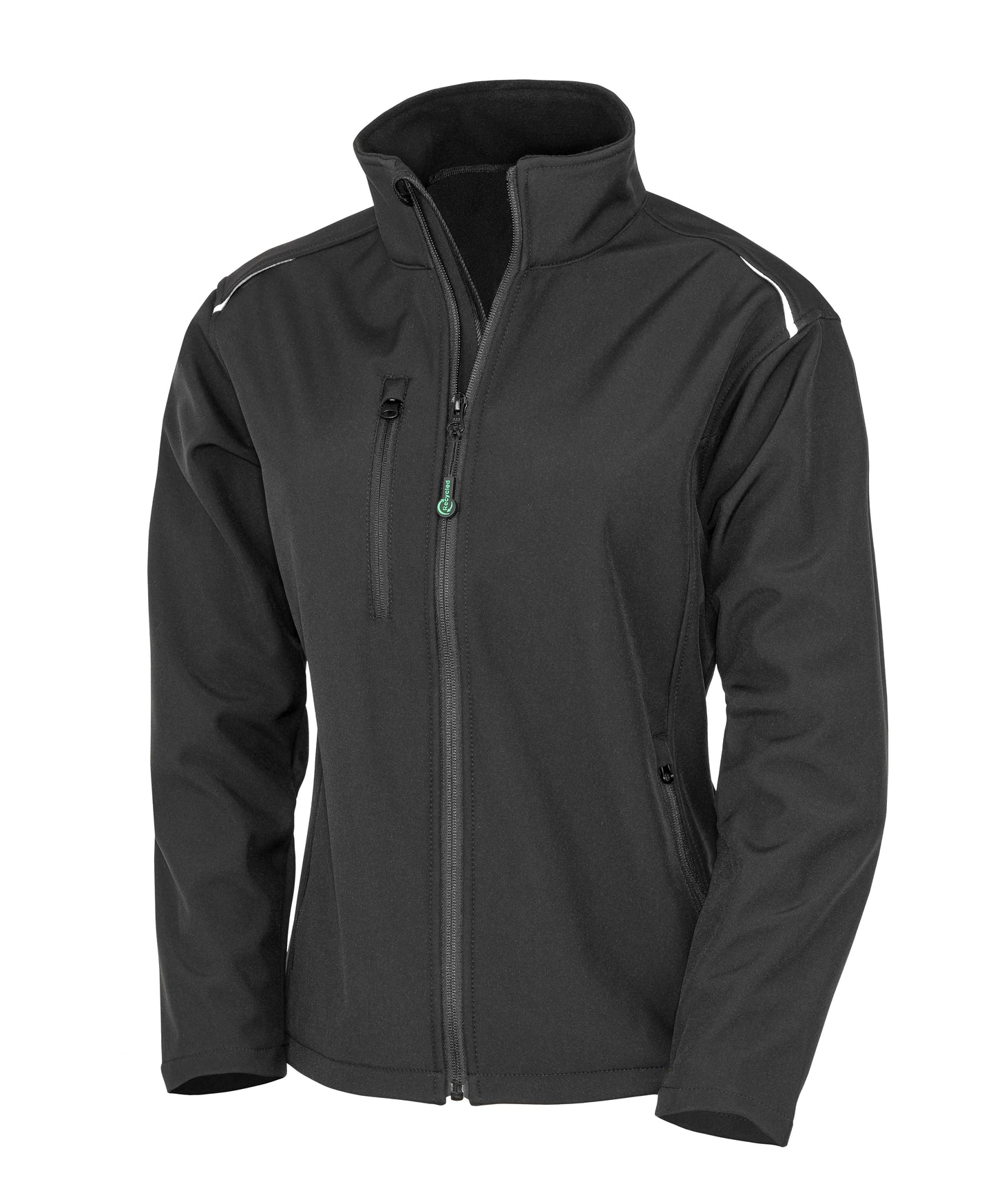 Result Women's Recycled 3-Layer Softshell Jacket with YKK Zip and Pockets