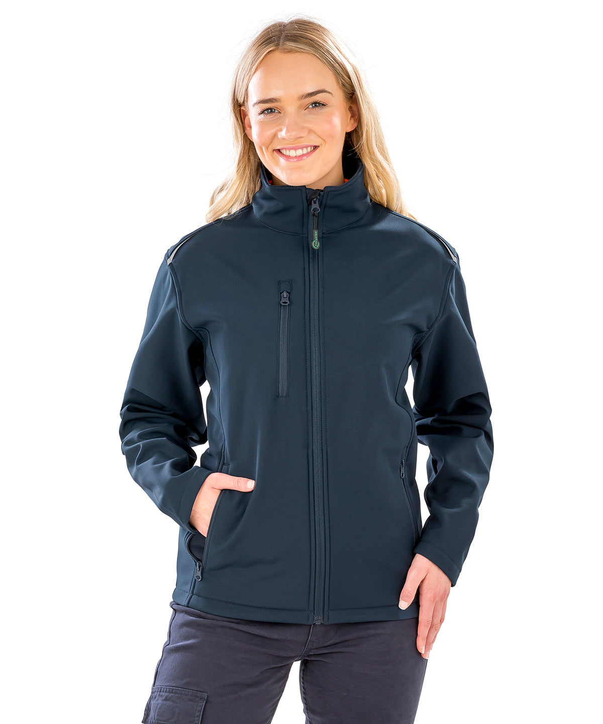 Result Women's Recycled 3-Layer Softshell Jacket with YKK Zip and Pockets