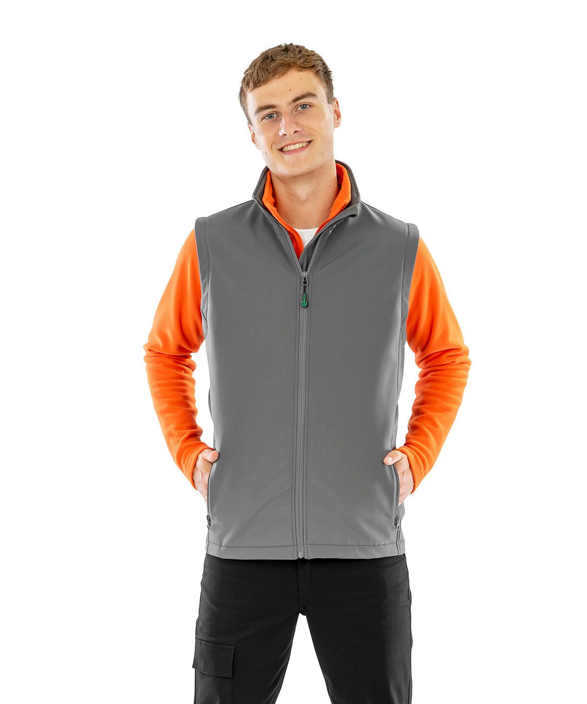 Result Men's Recycled Softshell Bodywarmer Gilet Eco-Friendly Showerproof