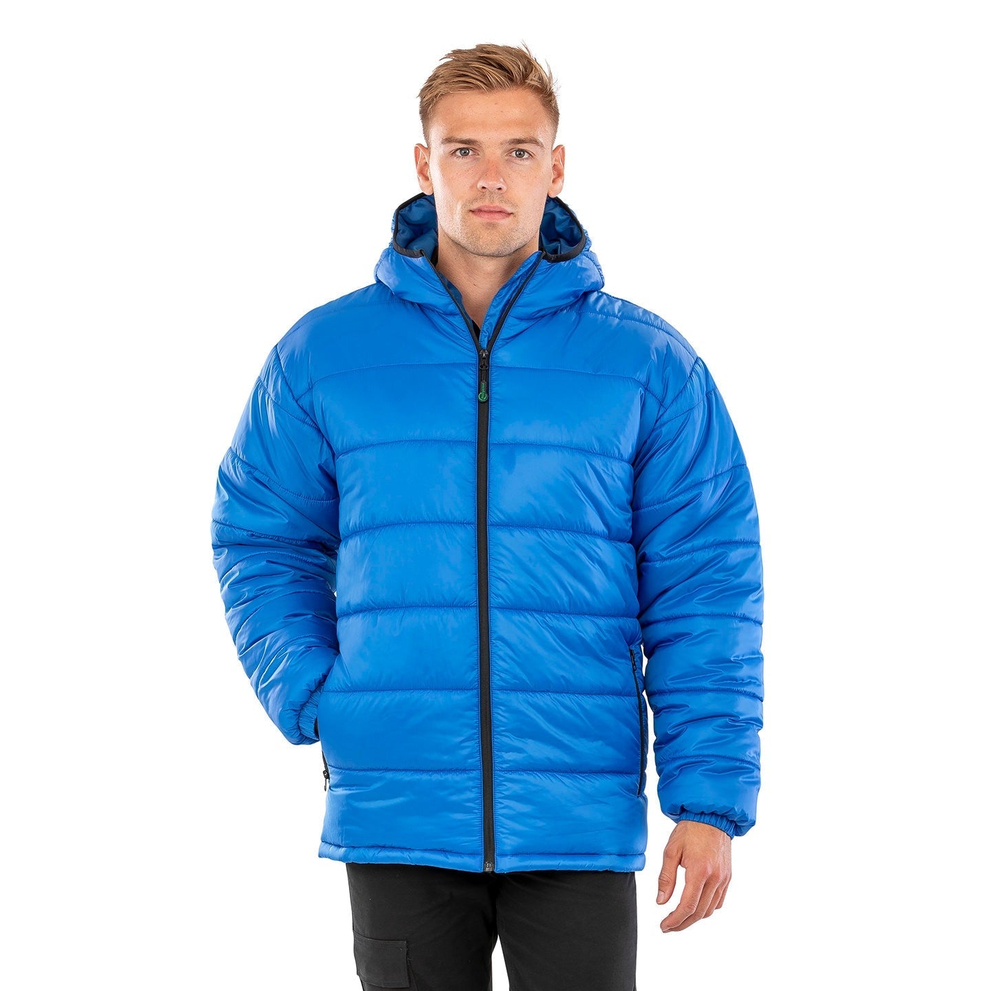 Result Recycled Hooded Padded Parka Lightweight Warm Showerproof Jacket