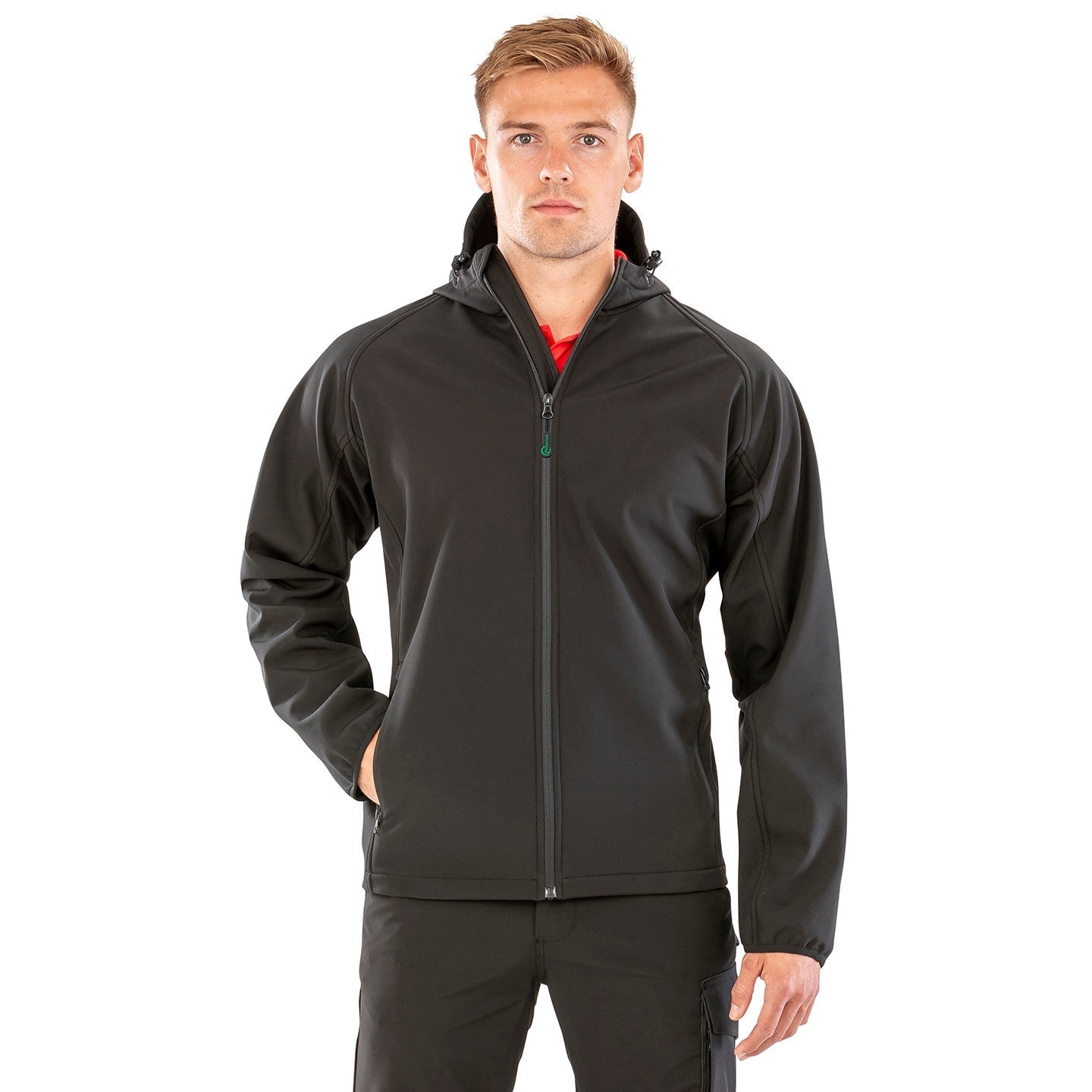 Result Recycled 3-Layer Hooded Softshell Jacket Eco-Friendly Water/Wind proof