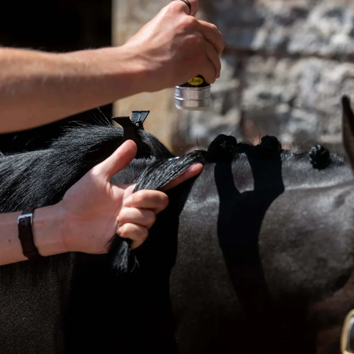Smart Grooming Plaiting Wax Outdoor Tool For Easy Braiding and Taming Flyaways