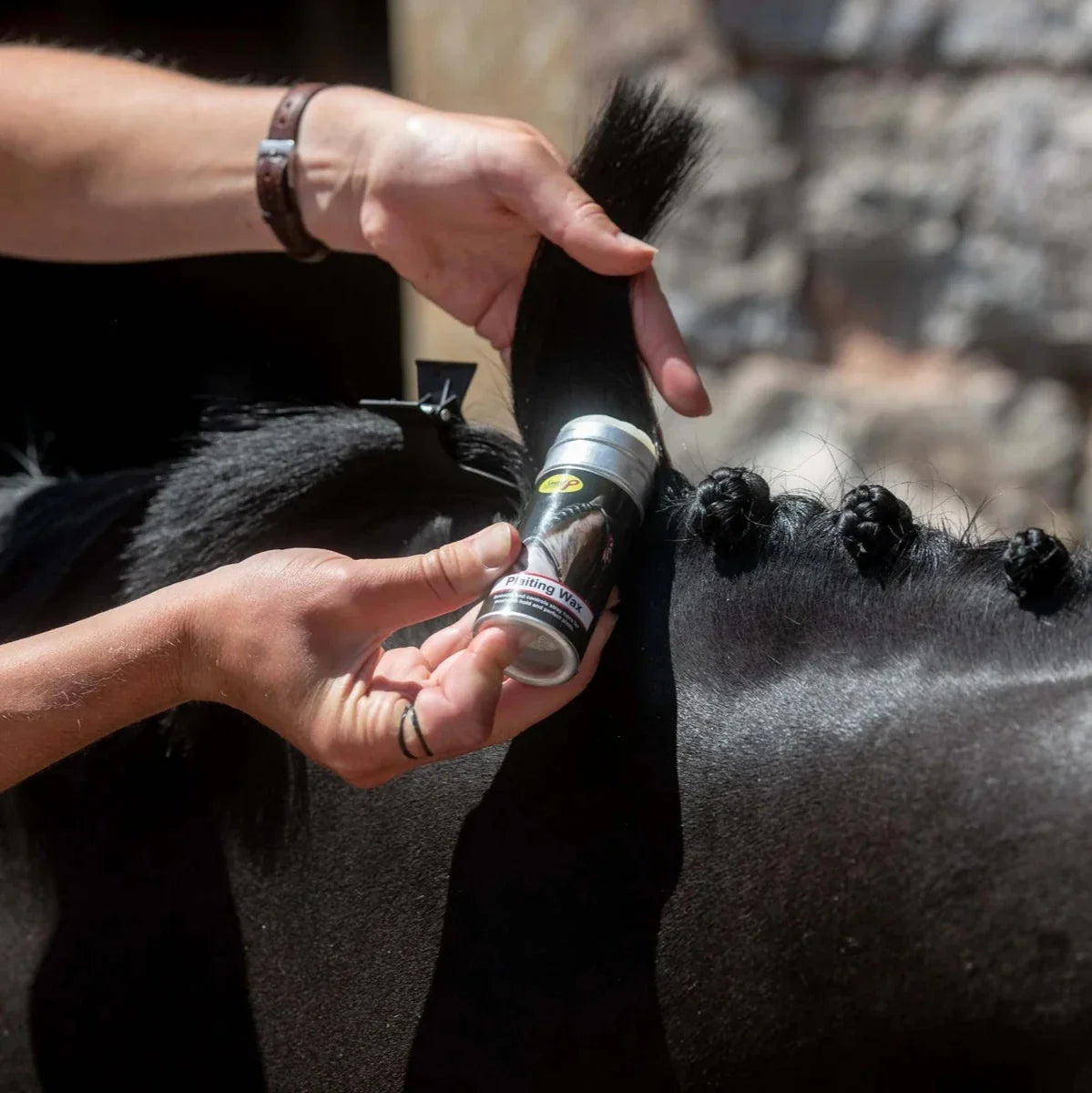 Smart Grooming Plaiting Wax Outdoor Tool For Easy Braiding and Taming Flyaways